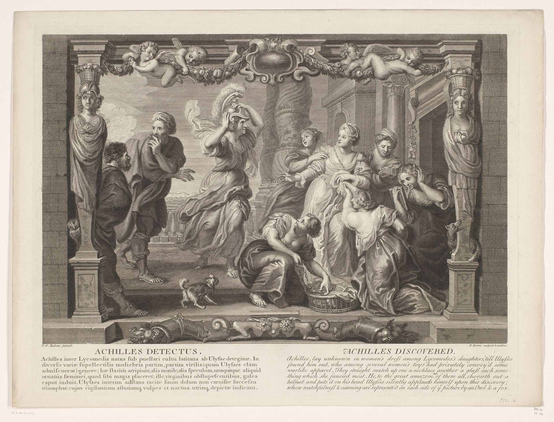 Achilles wordt ontdekt by Bernard Baron