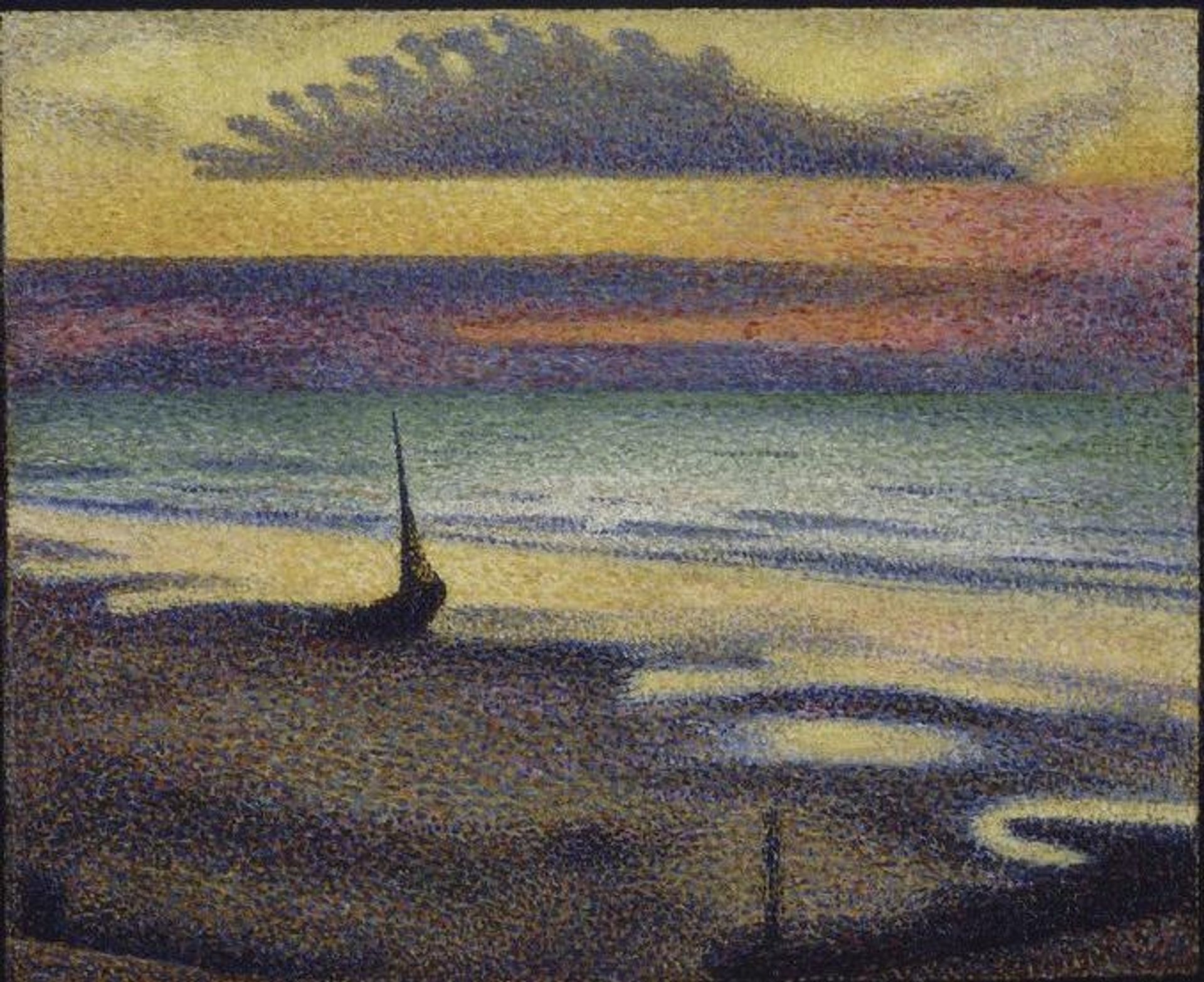 Beach at Heist by Georges Lemmen