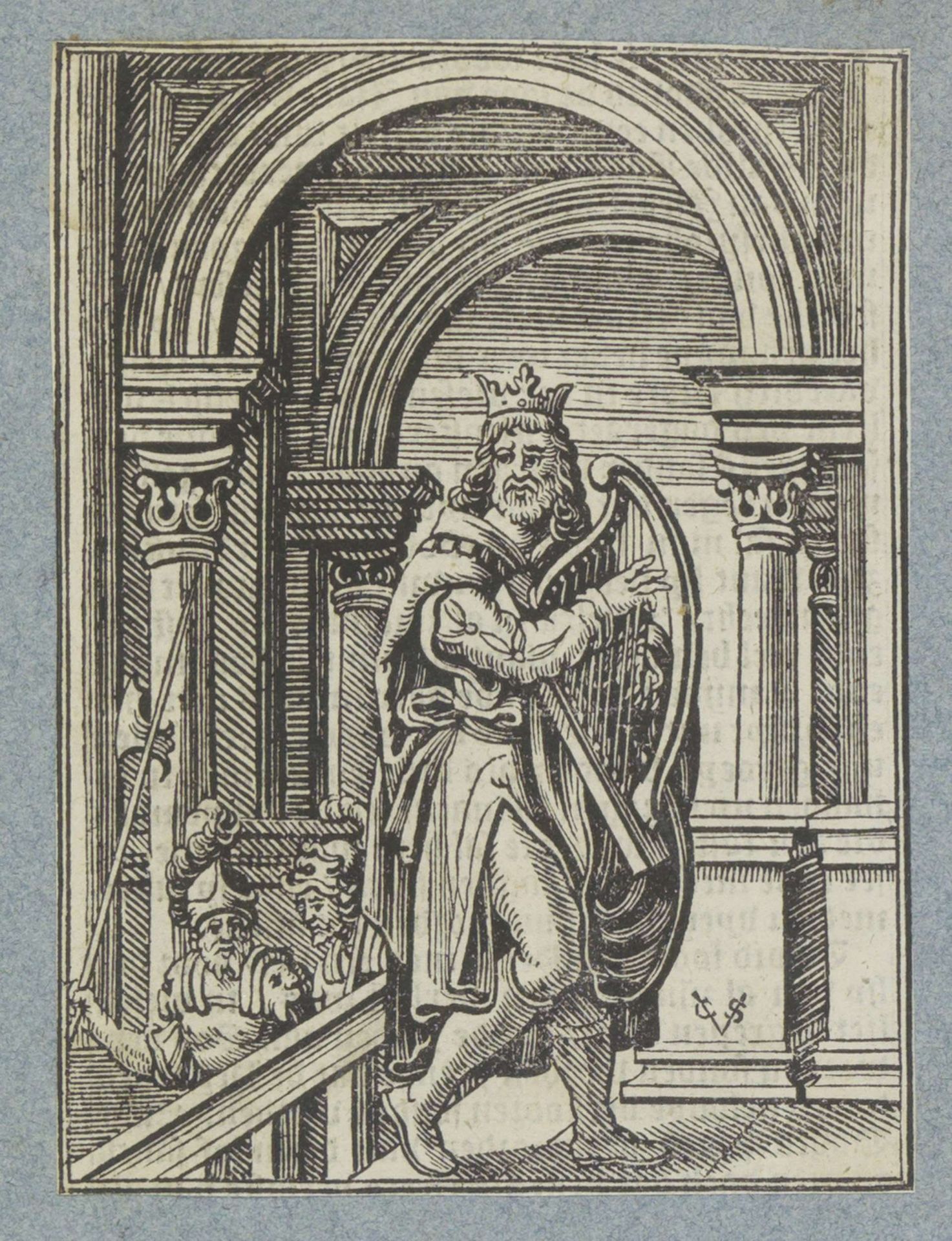 Davids lofzang by Christoffel van (II) Sichem