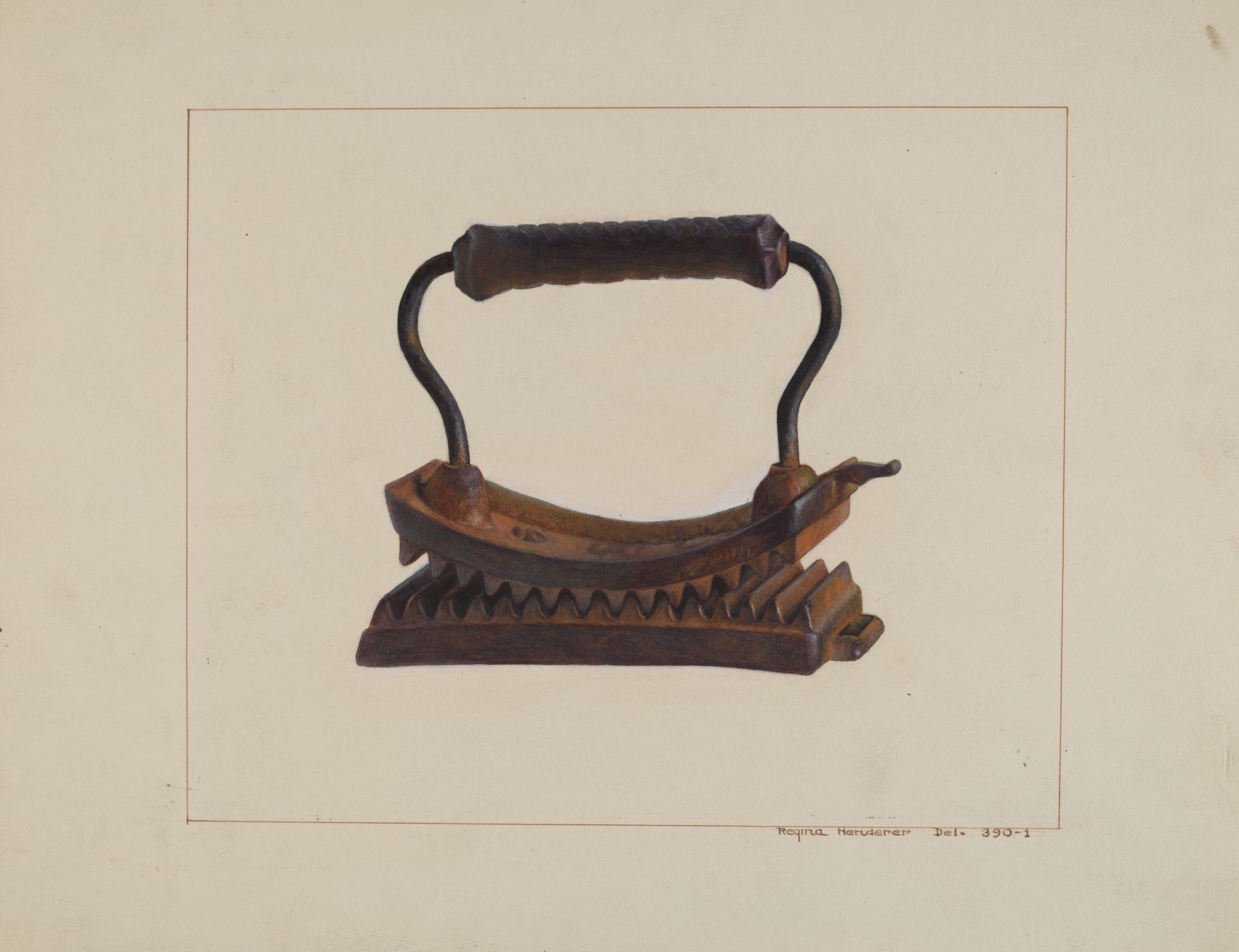 Fluting Iron by Regina Henderer
