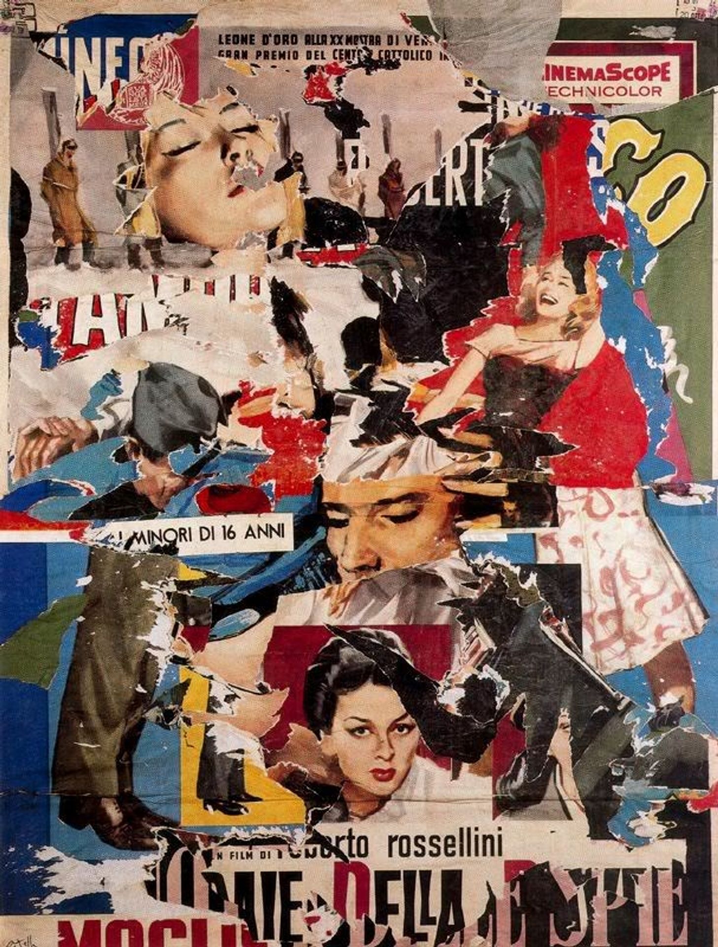 Cinemascope by Mimmo Rotella