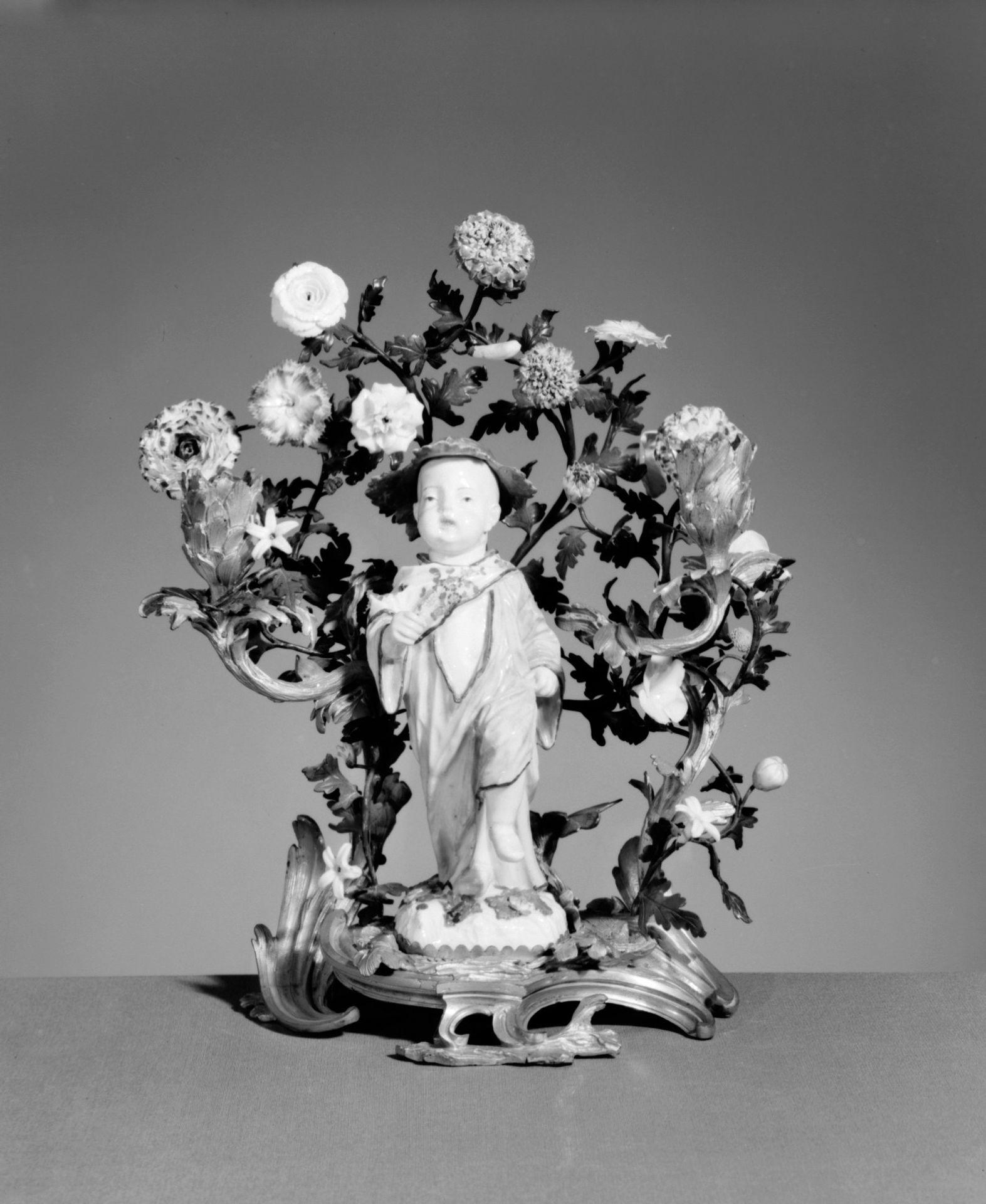 Candelabrum (one of a pair) by Meissen Manufactory