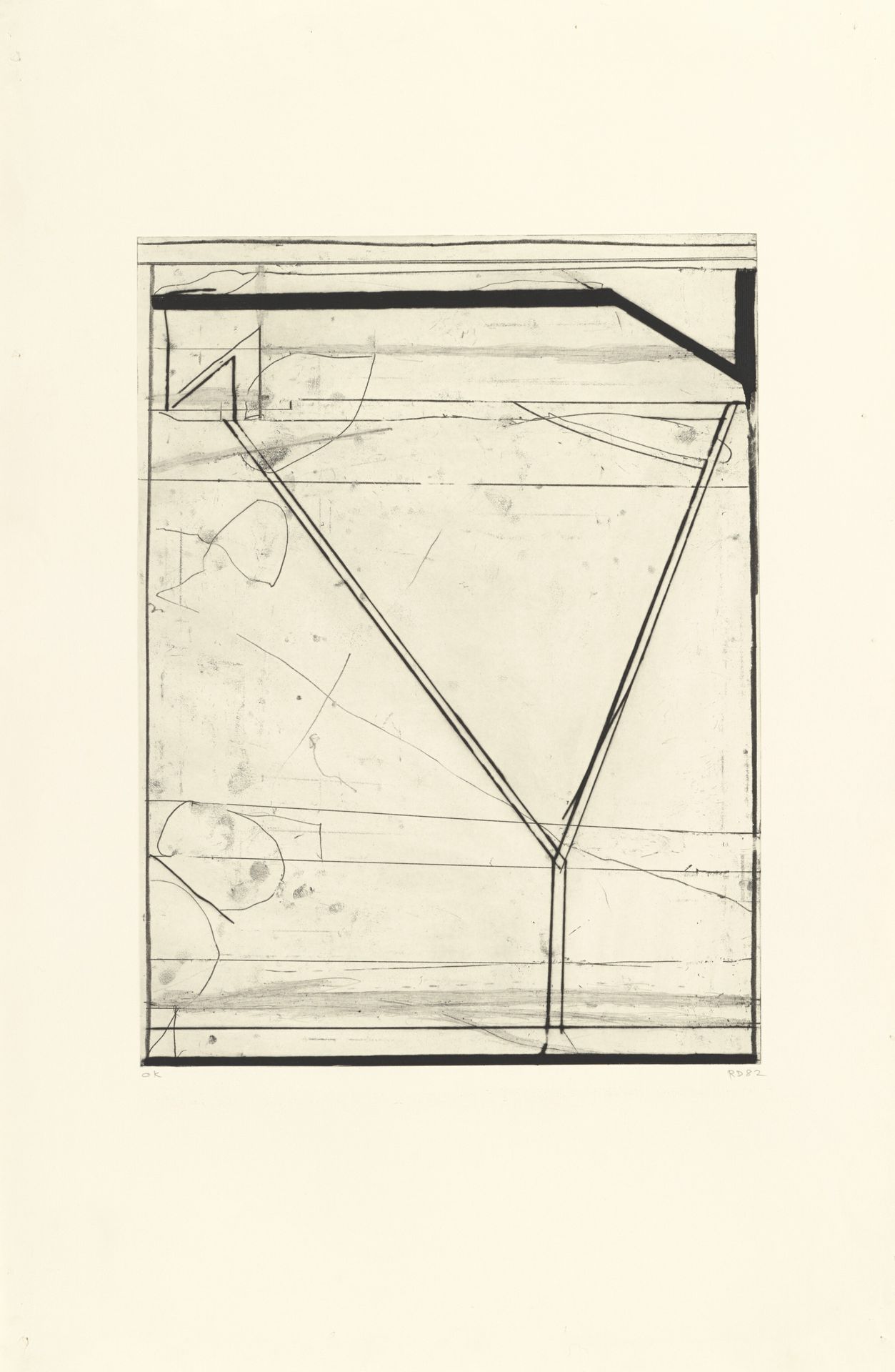 Softground Y by Richard Diebenkorn