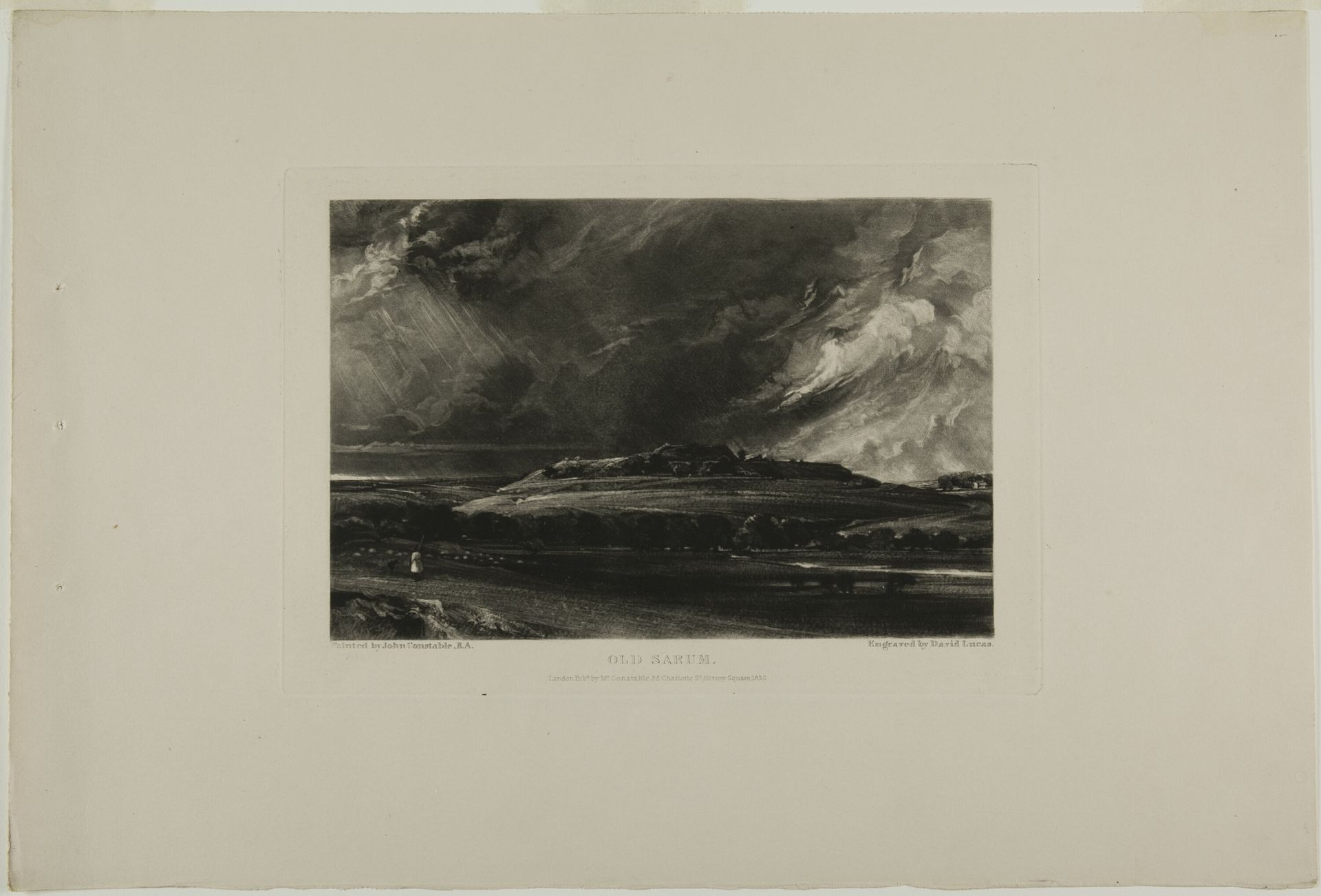 Old Sarum by David Lucas
