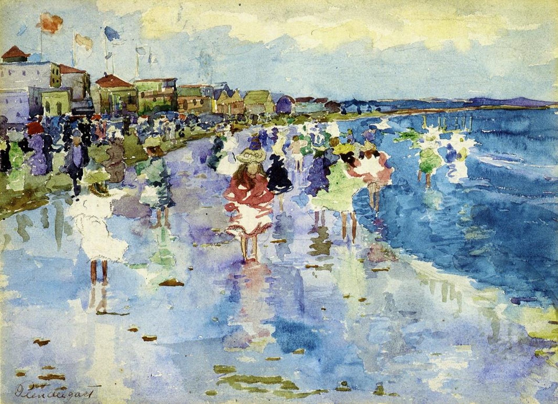 Revere Beach by Maurice Prendergast