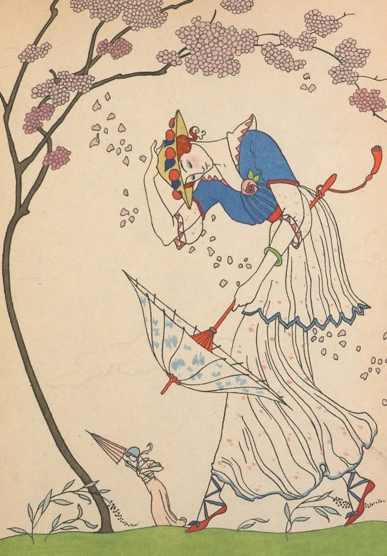 Le Coup de Vent by George Barbier