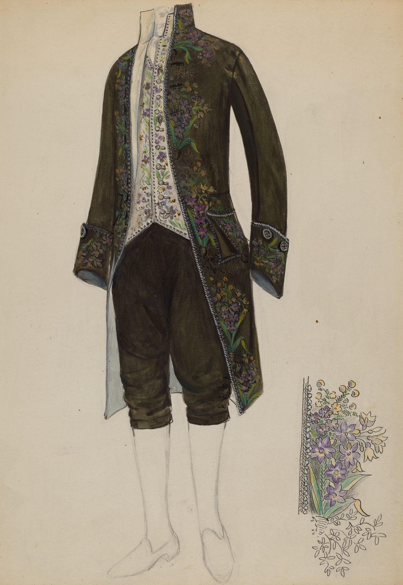 Man's Court Suit by Jessie M. Benge