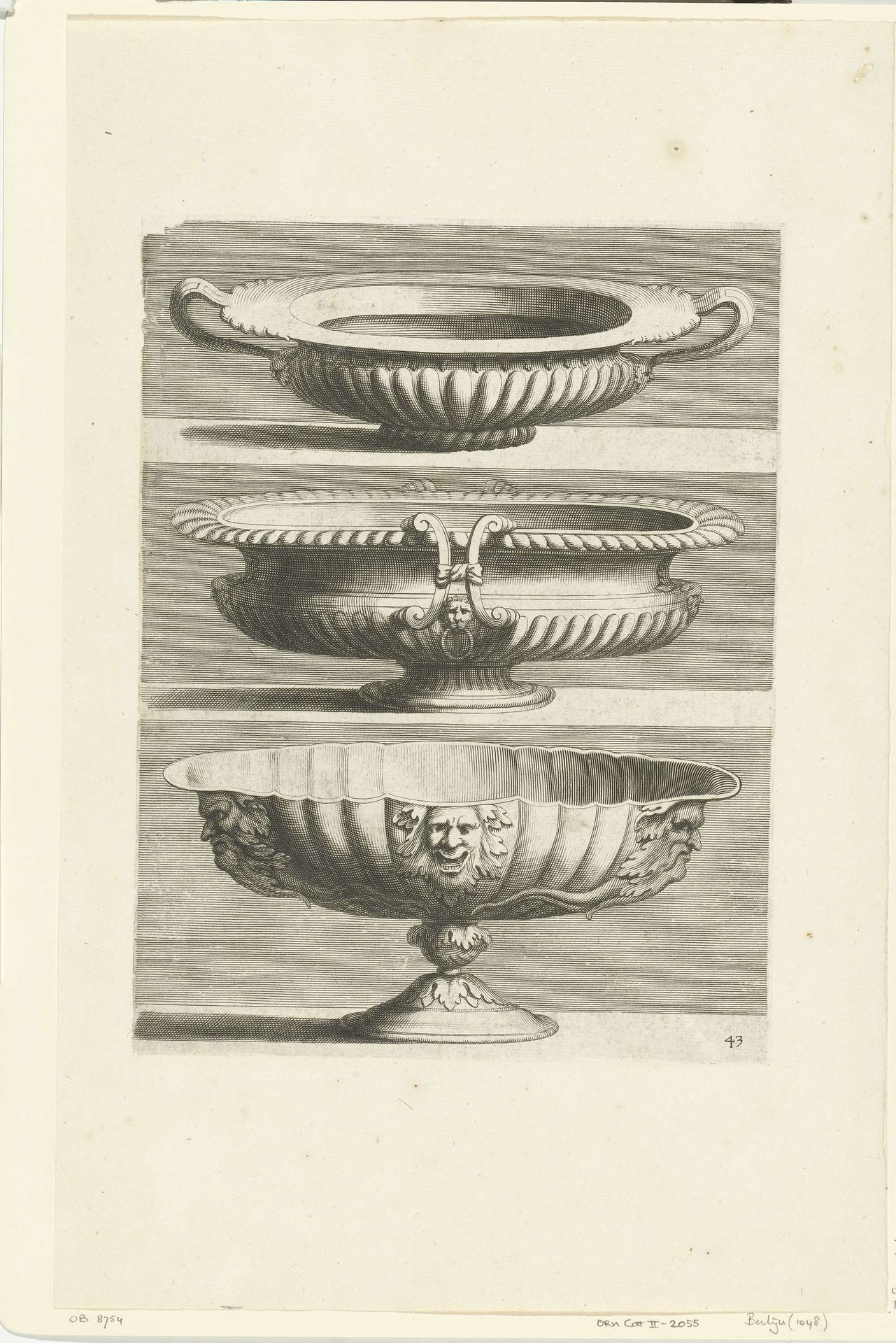 Drie schalen by Françoise Bouzonnet