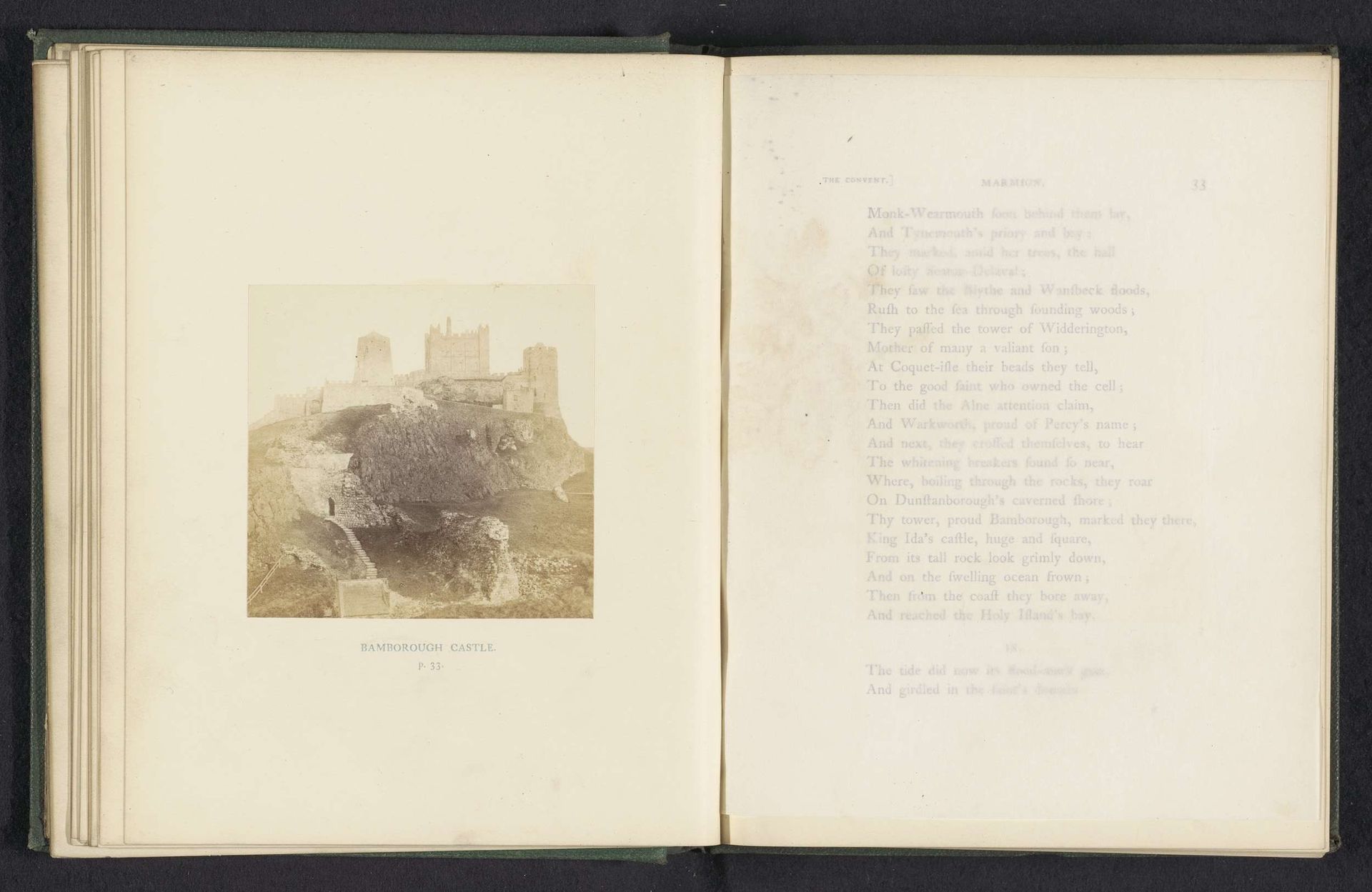 Bamborough Castle by Thomas Annan