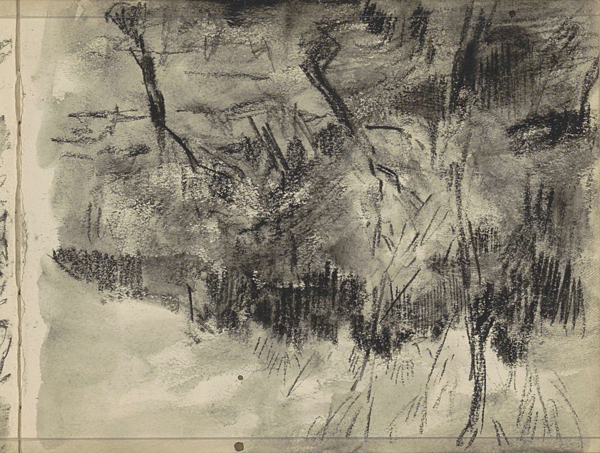 Landschap by Johan Antonie de Jonge