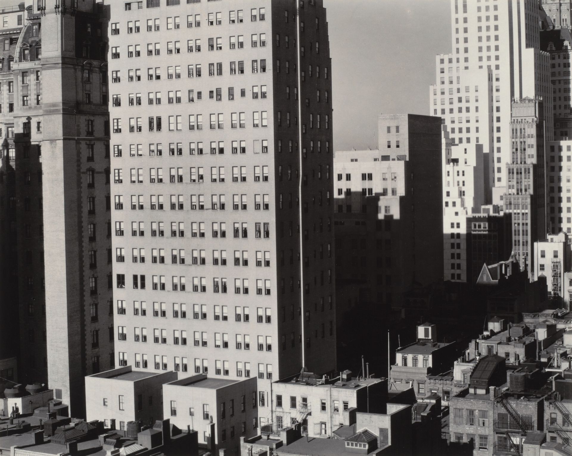 From My Window at An American Place, North by Alfred Stieglitz