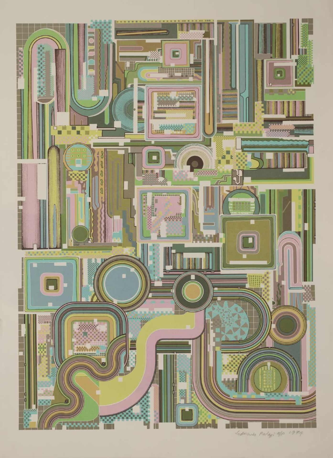 [title not known] by  Sir Eduardo Paolozzi