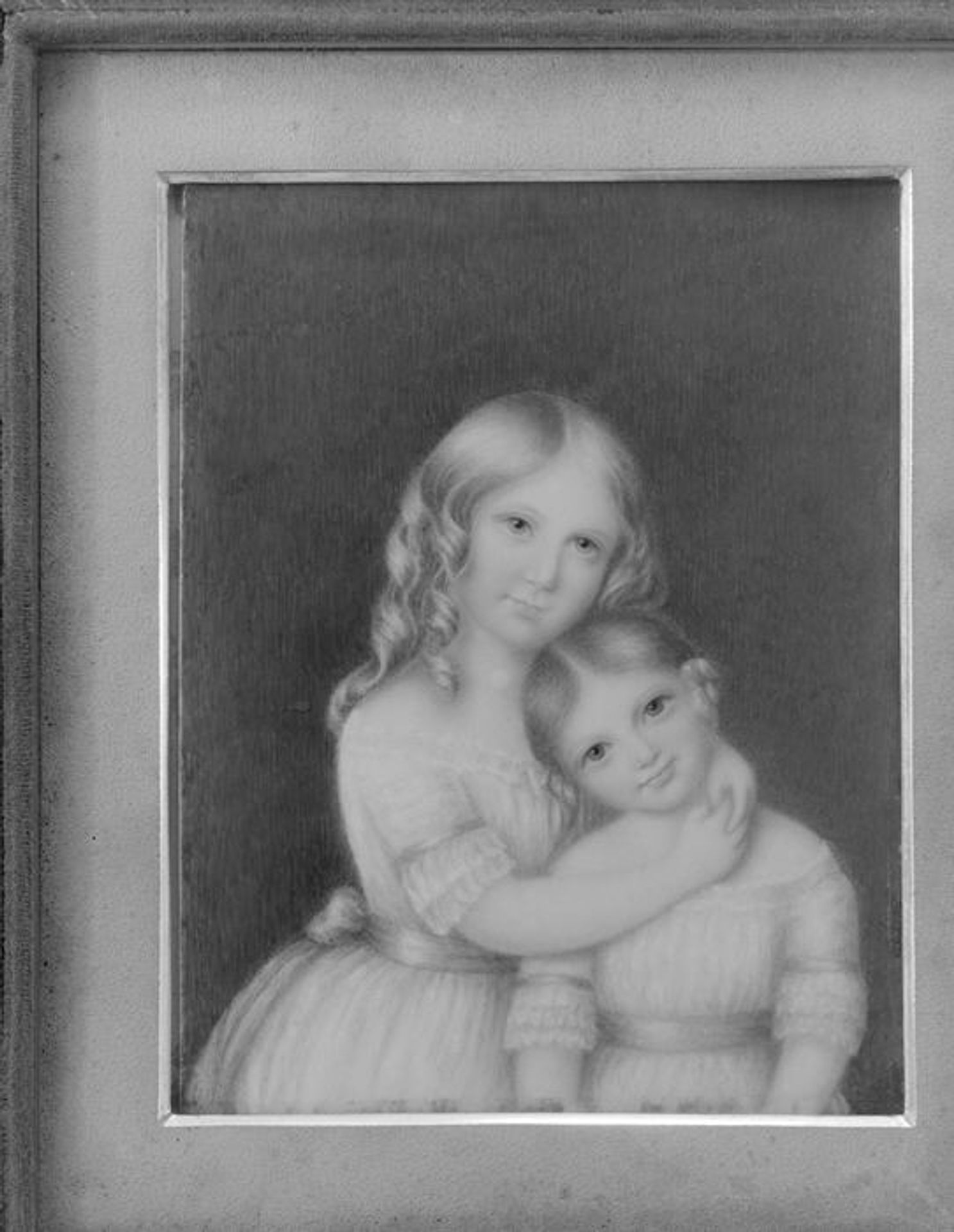 Portrait of Two Girls by Sara Peters Grozelier