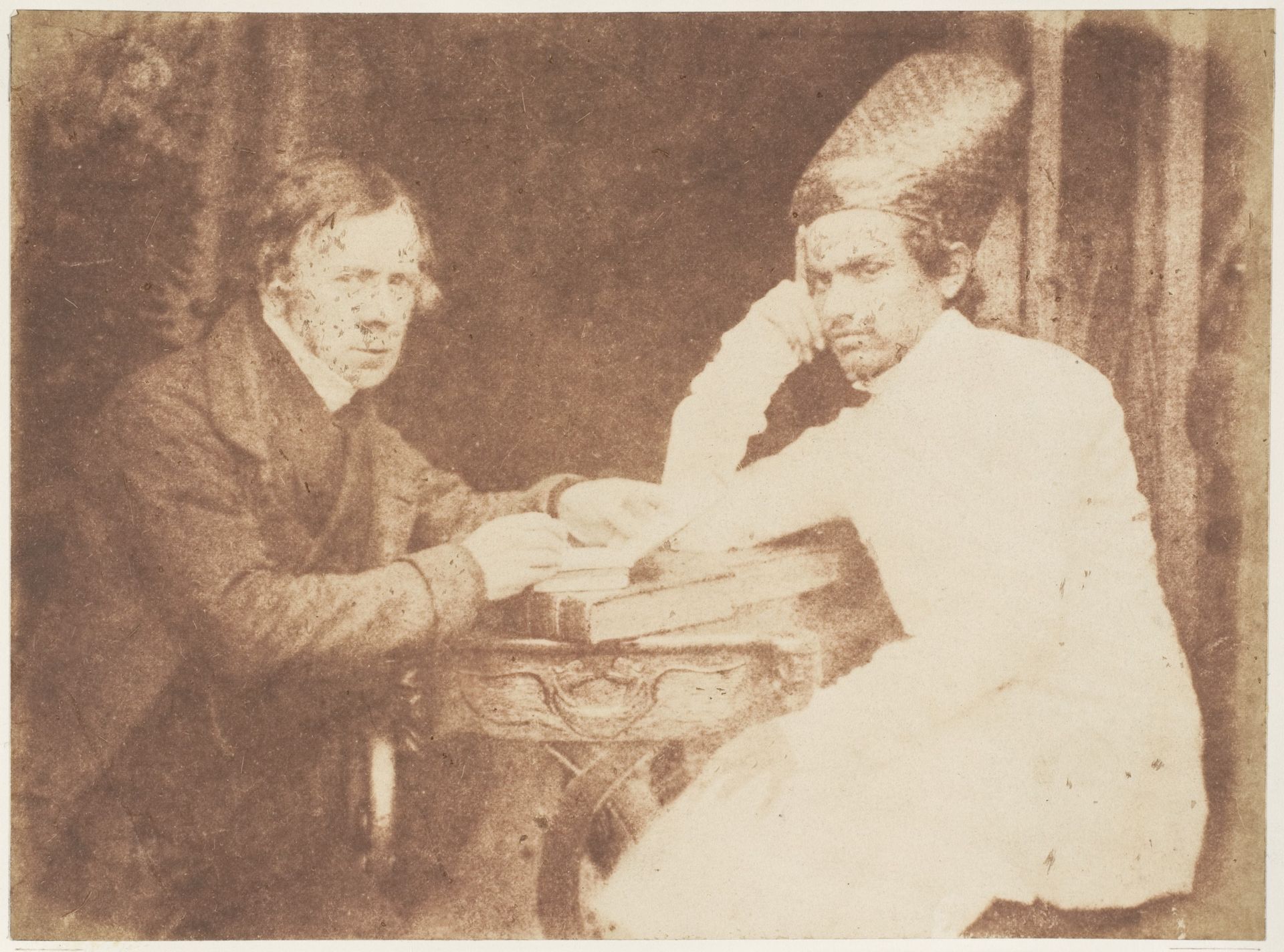 Sir John Jaffray and Dhanjiobai Nauroji by Hill and Adamson