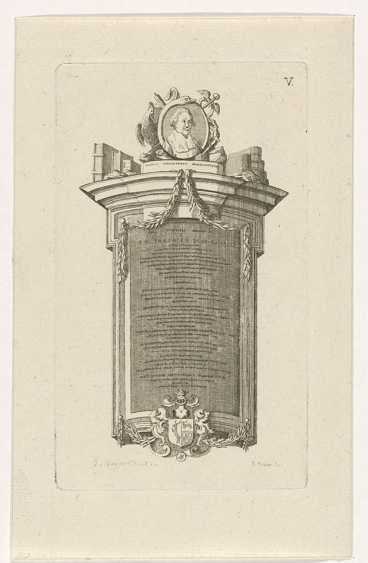 Gedenkteken ter nagedachtenis van Theodorus Johannes Dirk Graswinckel by Jan Fokke