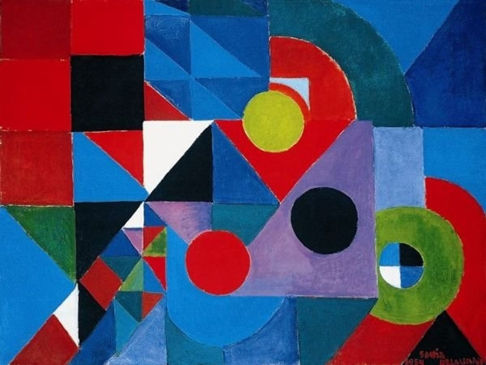 Rhythm Colour by Sonia Delaunay