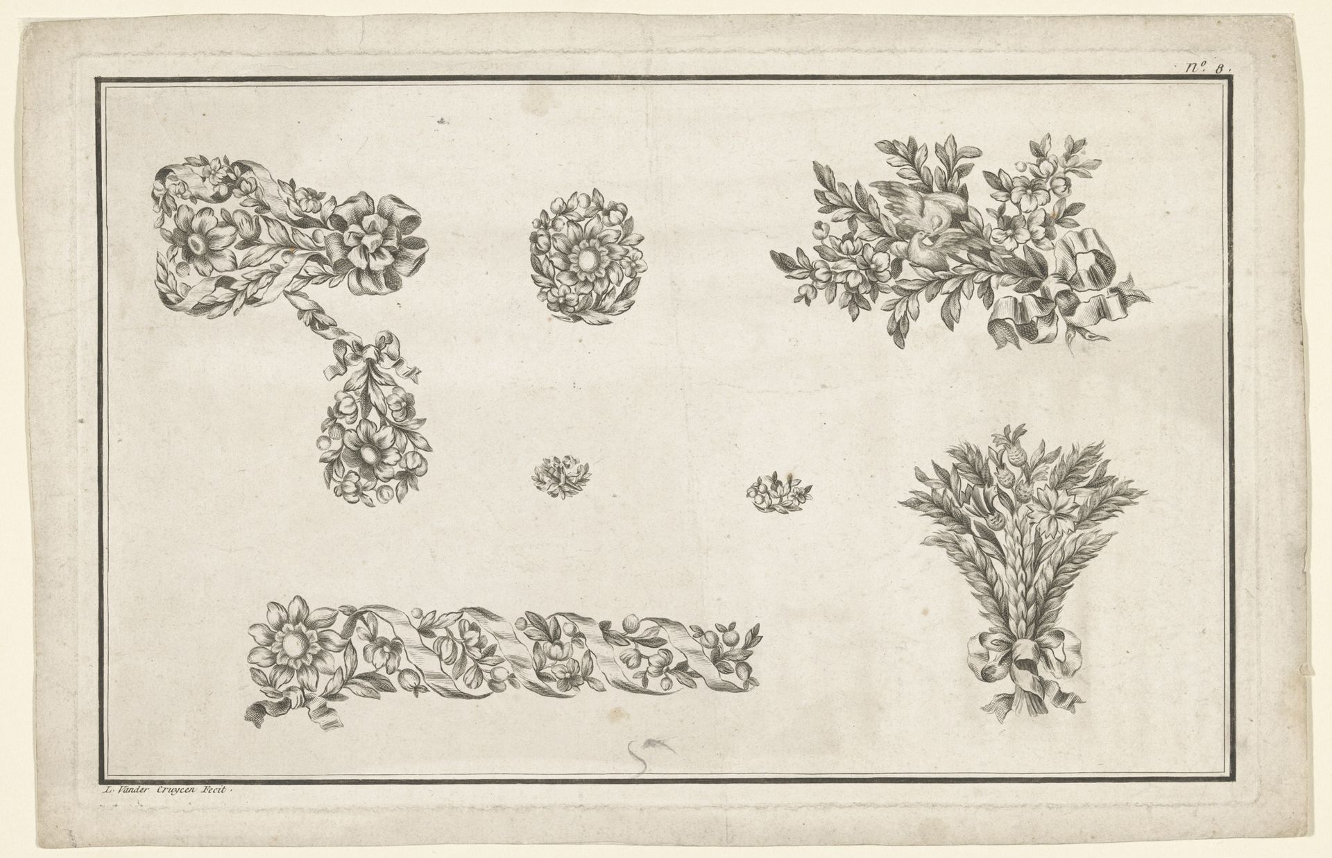 Vijf juwelen by L. van der Cruycen