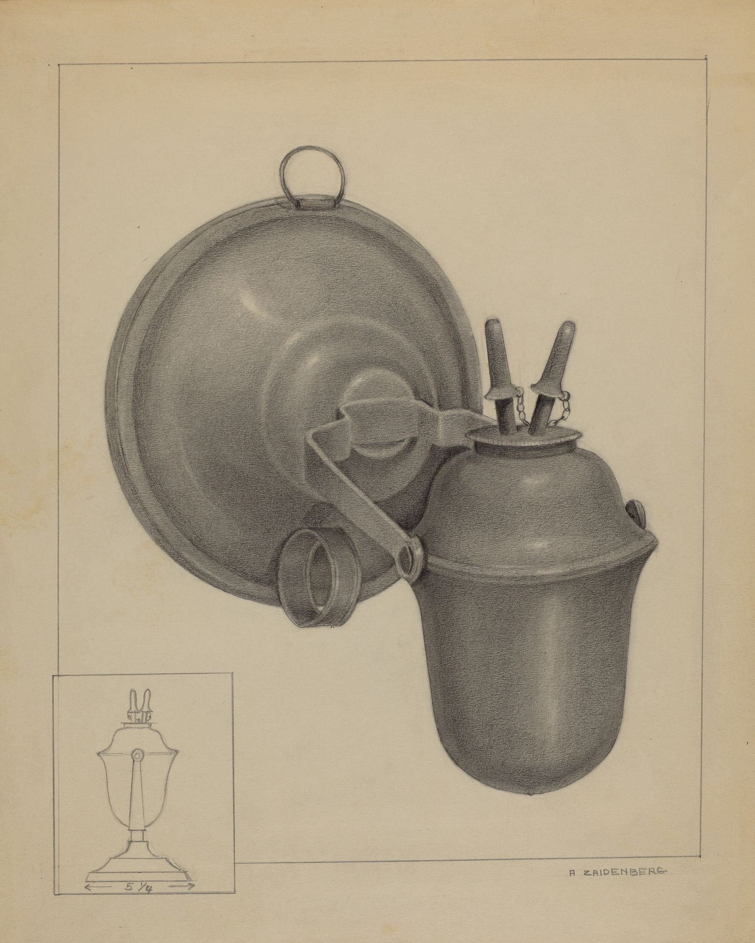 Lamp by A. Zaidenberg