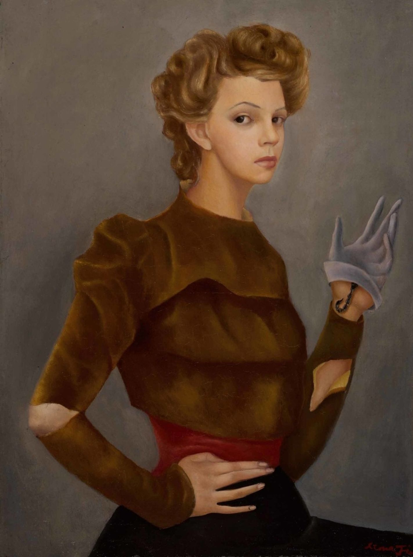 Leonor Fini、PORTRAIT、海外版超希少レゾネ、新品額付 Autoportrait au scorpion - Léonor Fini | Artera