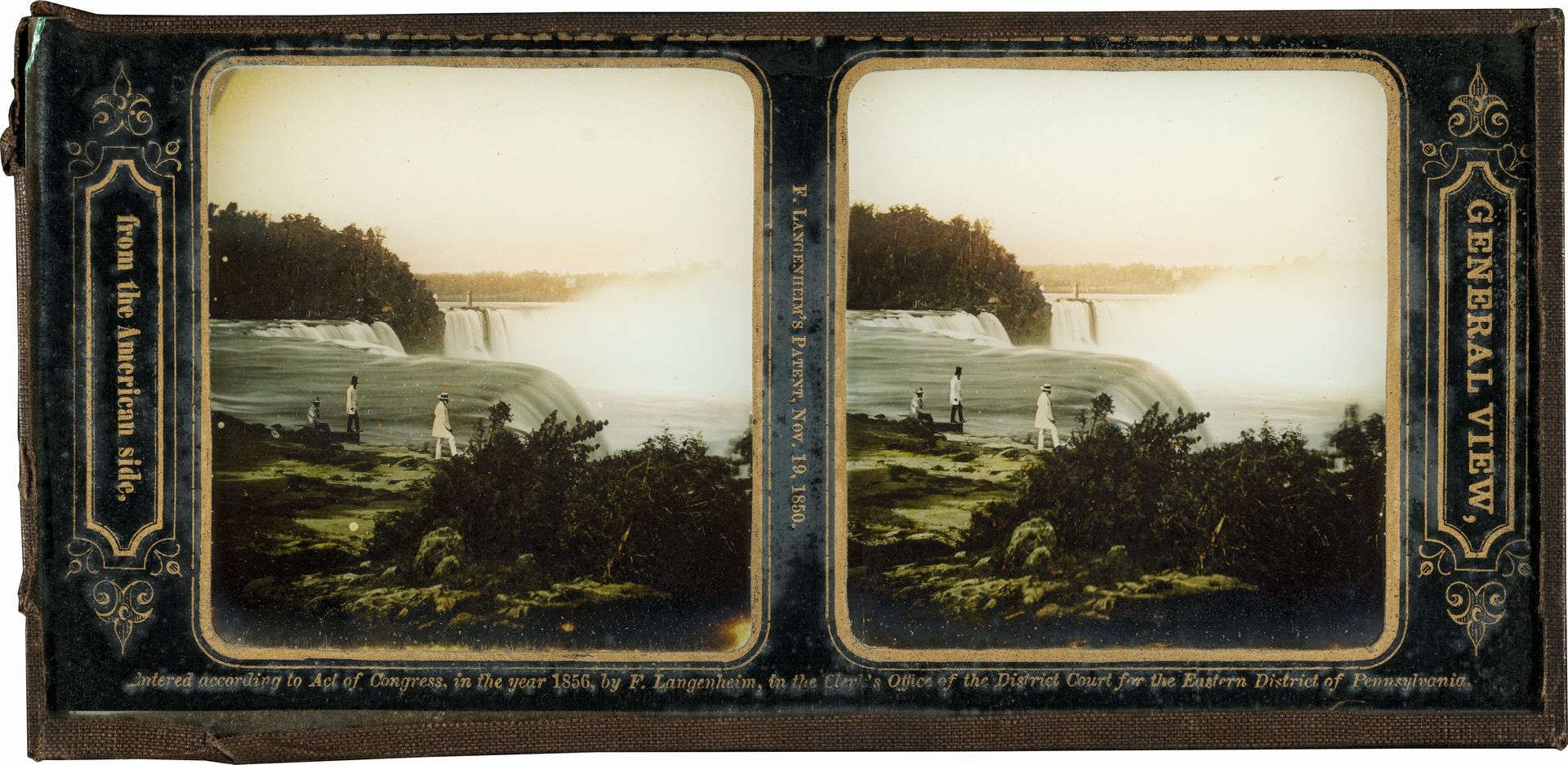 General View from the American Side (Niagara Falls) by Frederick Langenheim