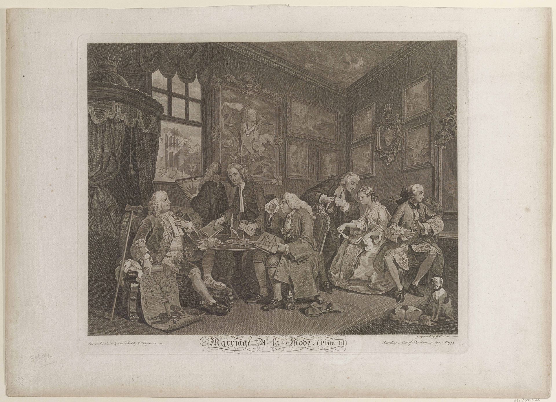 Plate I by William Hogarth