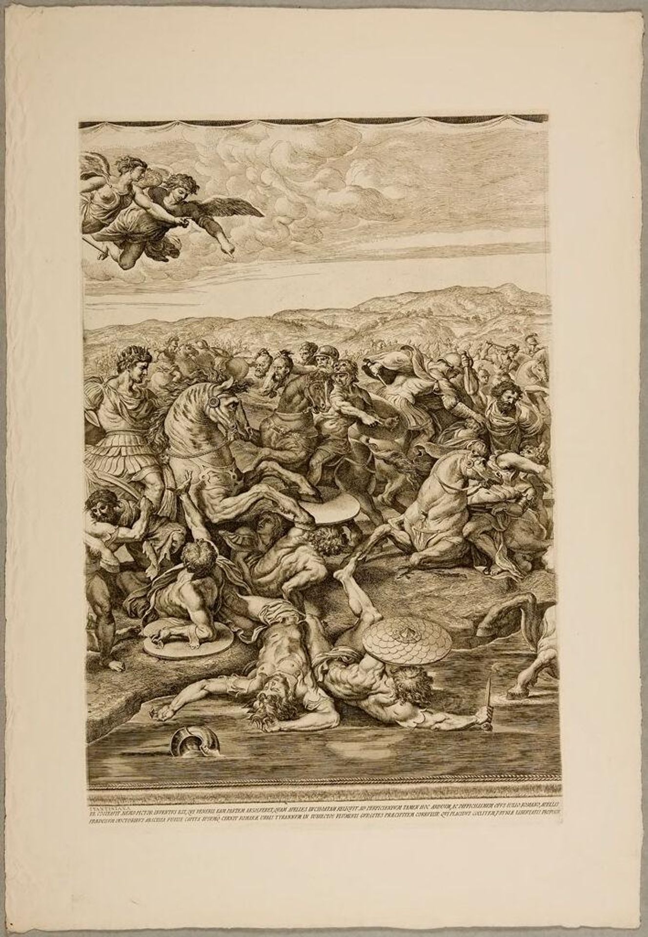Battle of Constantine by Pietro Aquila