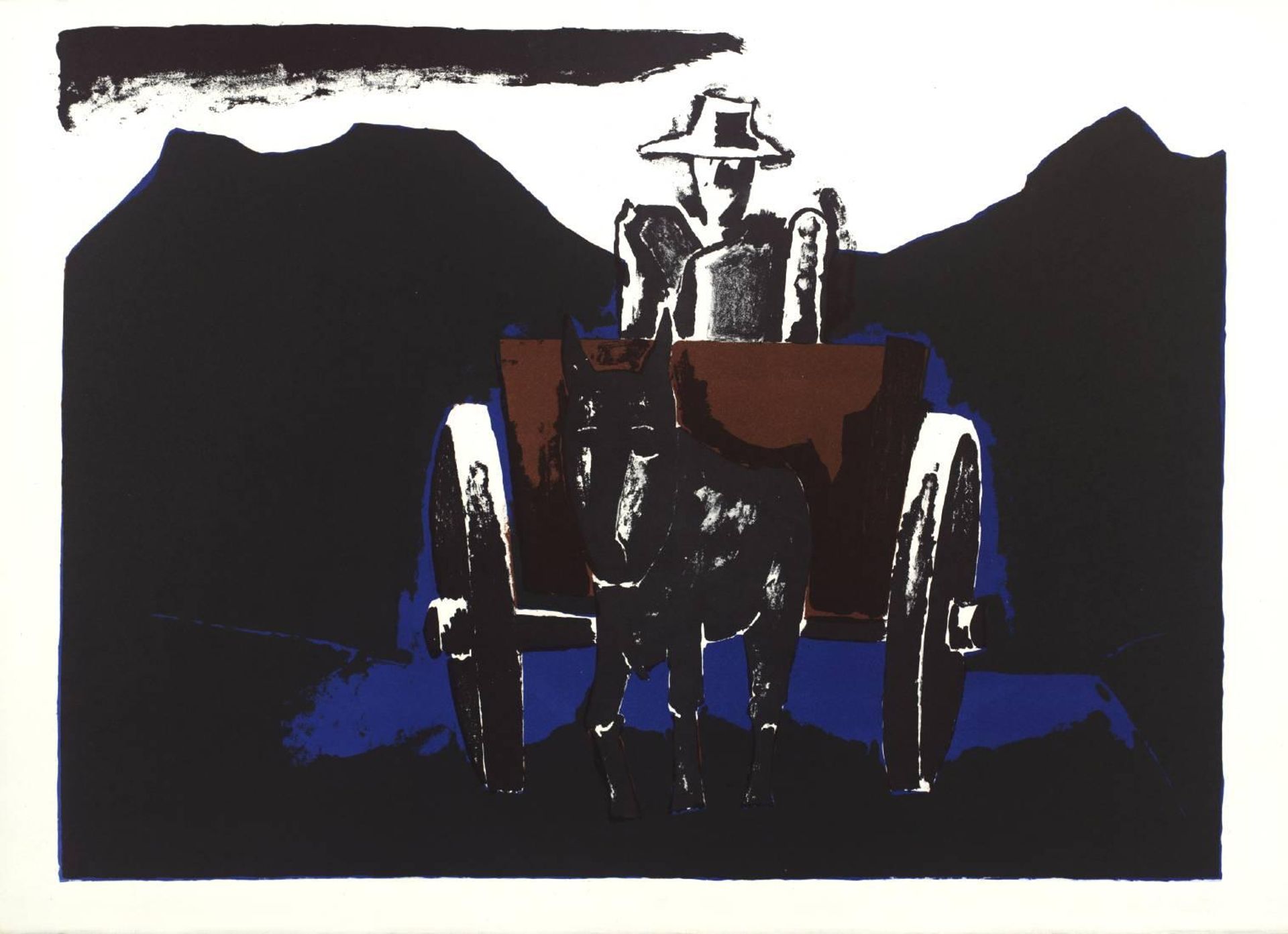 In the Mountains by Josef Herman