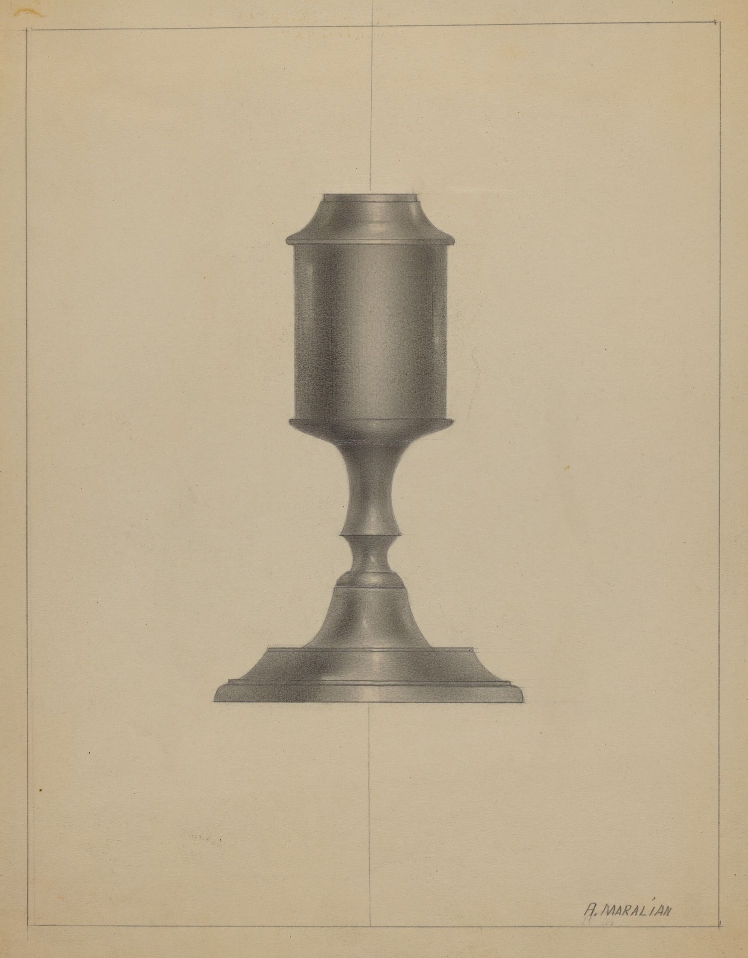 Whale Oil Lamp by Arsen Maralian