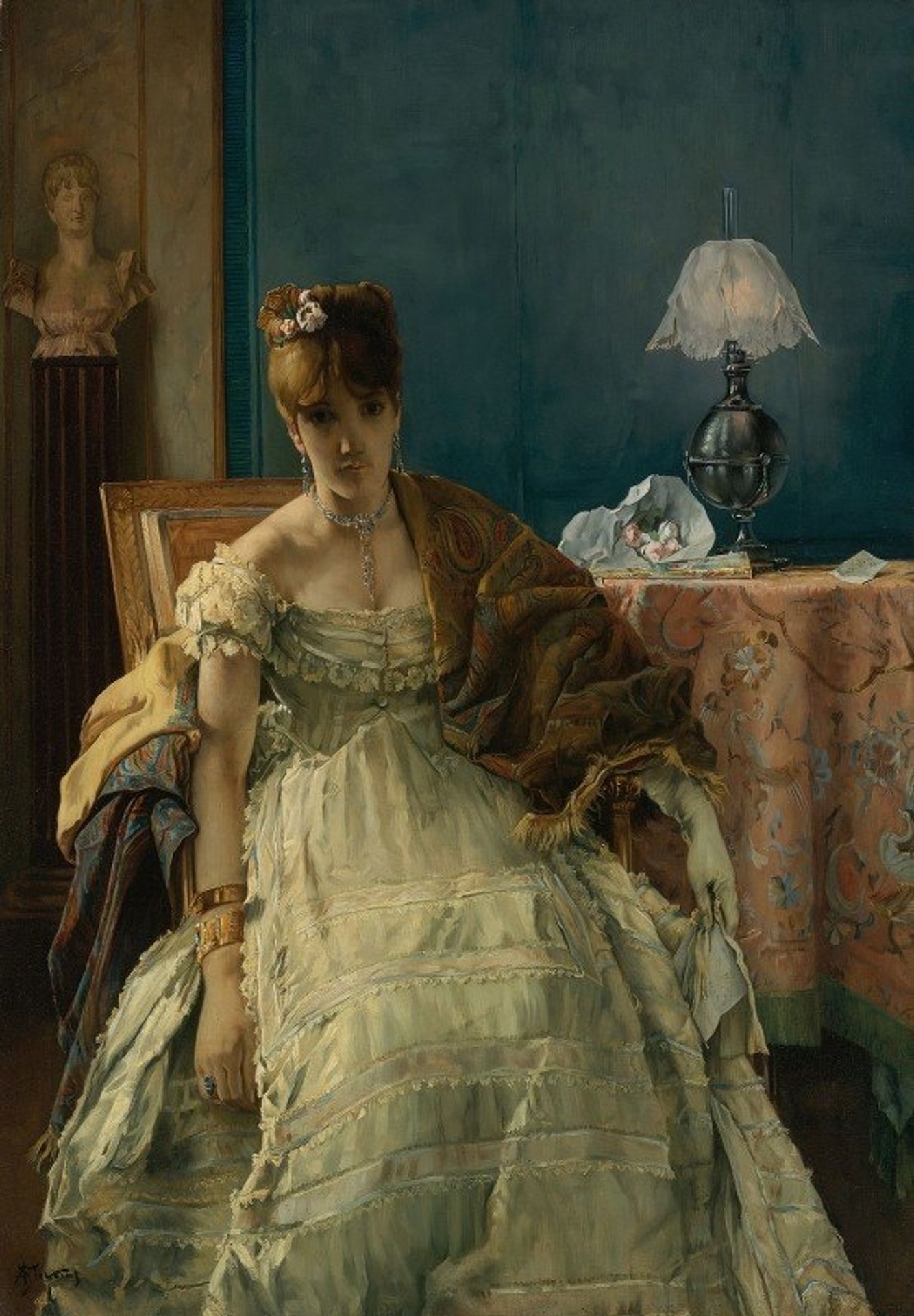 Lovelorn by Alfred Stevens