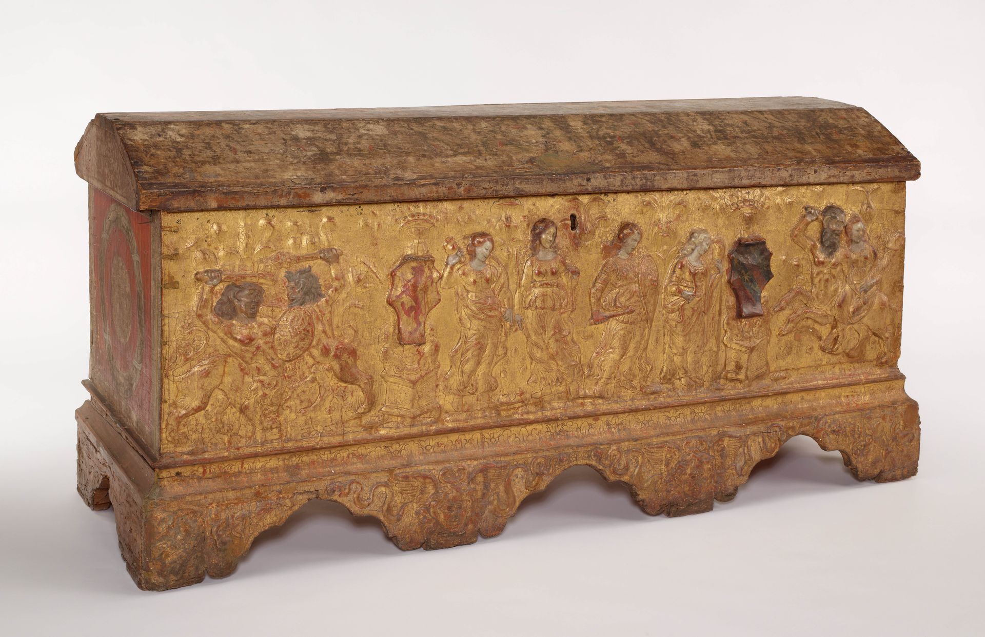 Wedding chest (cassone) by Anonymous