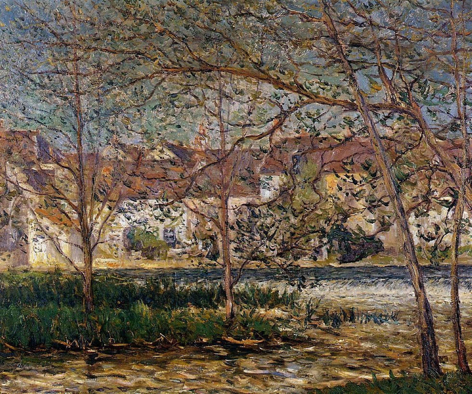 The Waterfall - Nemours by Maxime Maufra