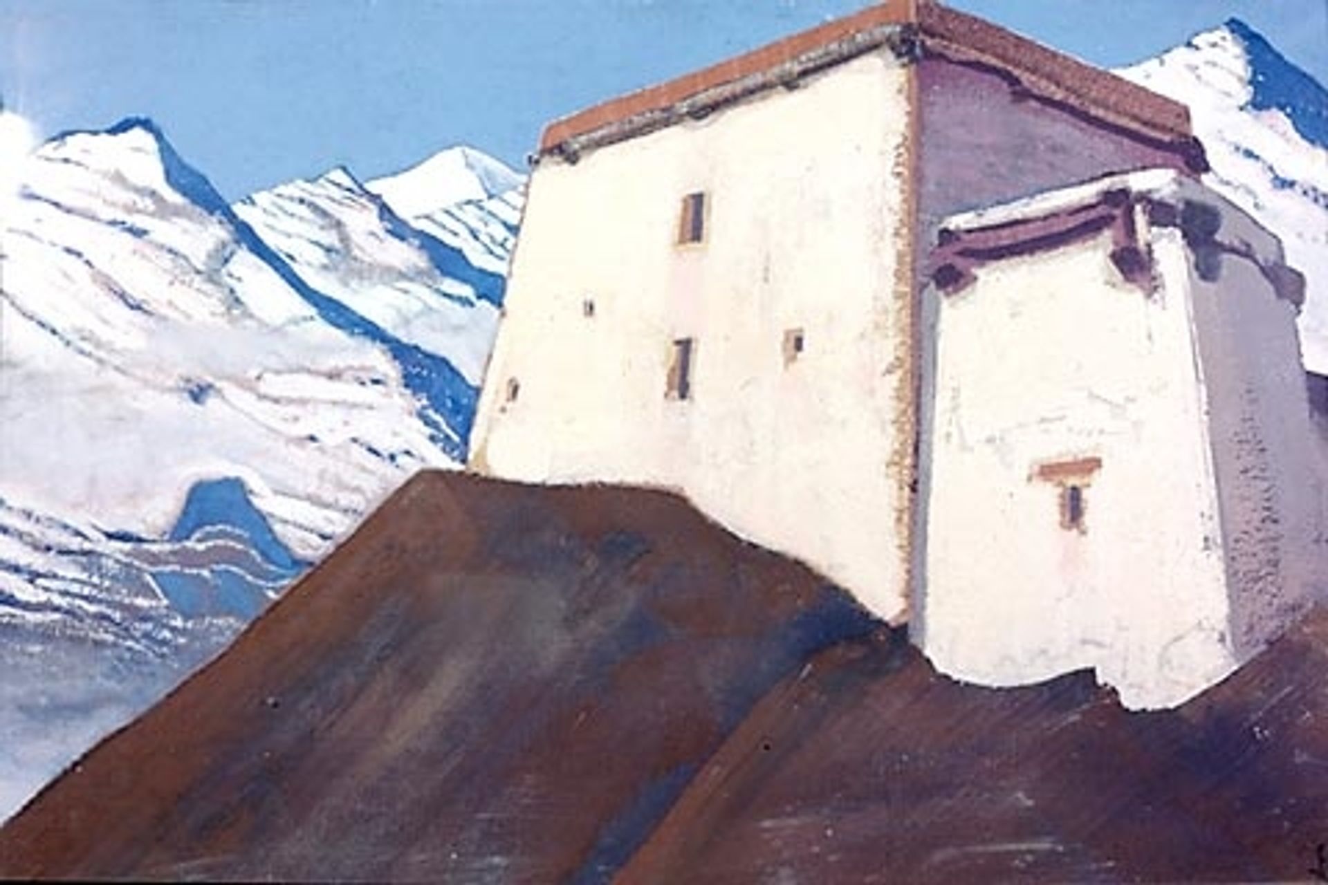 Temple by Nicholas Roerich