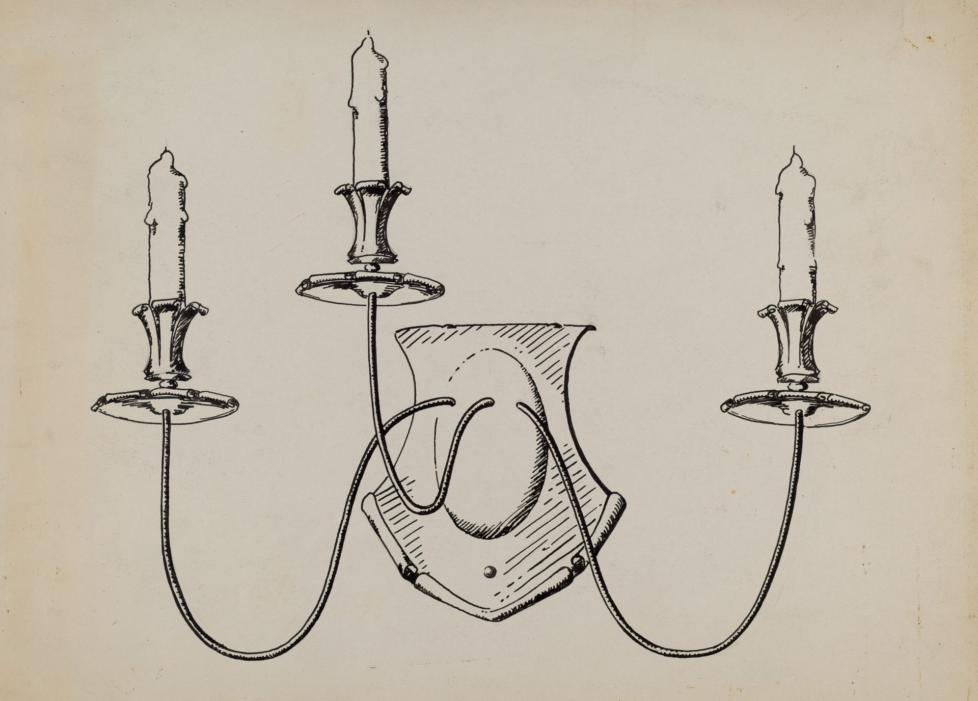 Wall Fixture by Florence Huston