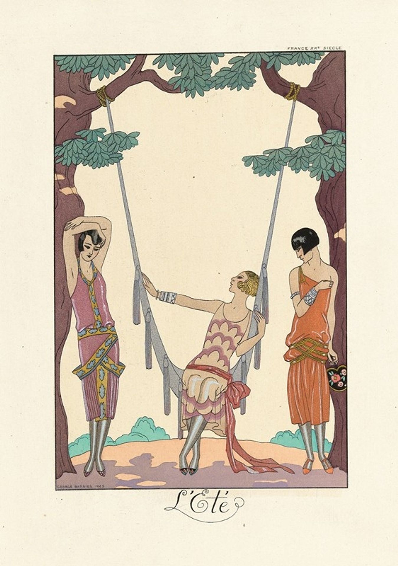 L’Été by George Barbier