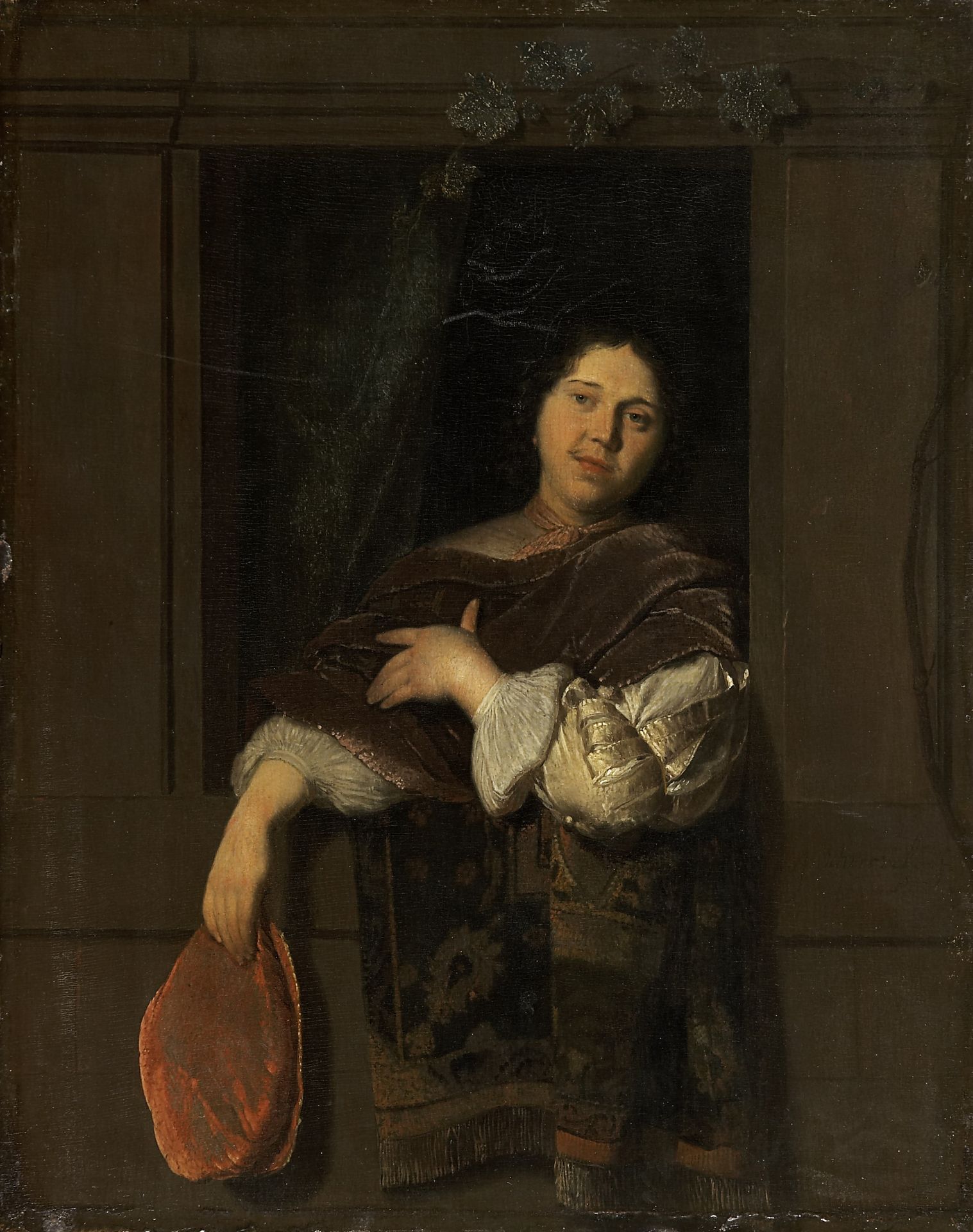 Cavalier at an Open Window by Jacob Ochtervelt