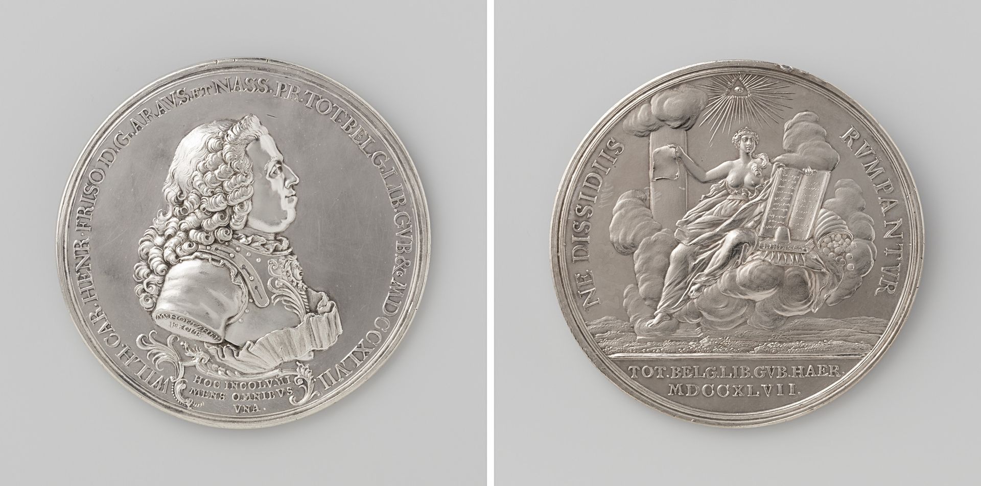 Verheffing van de prins van Oranje tot stadhouder by Martin Holtzhey