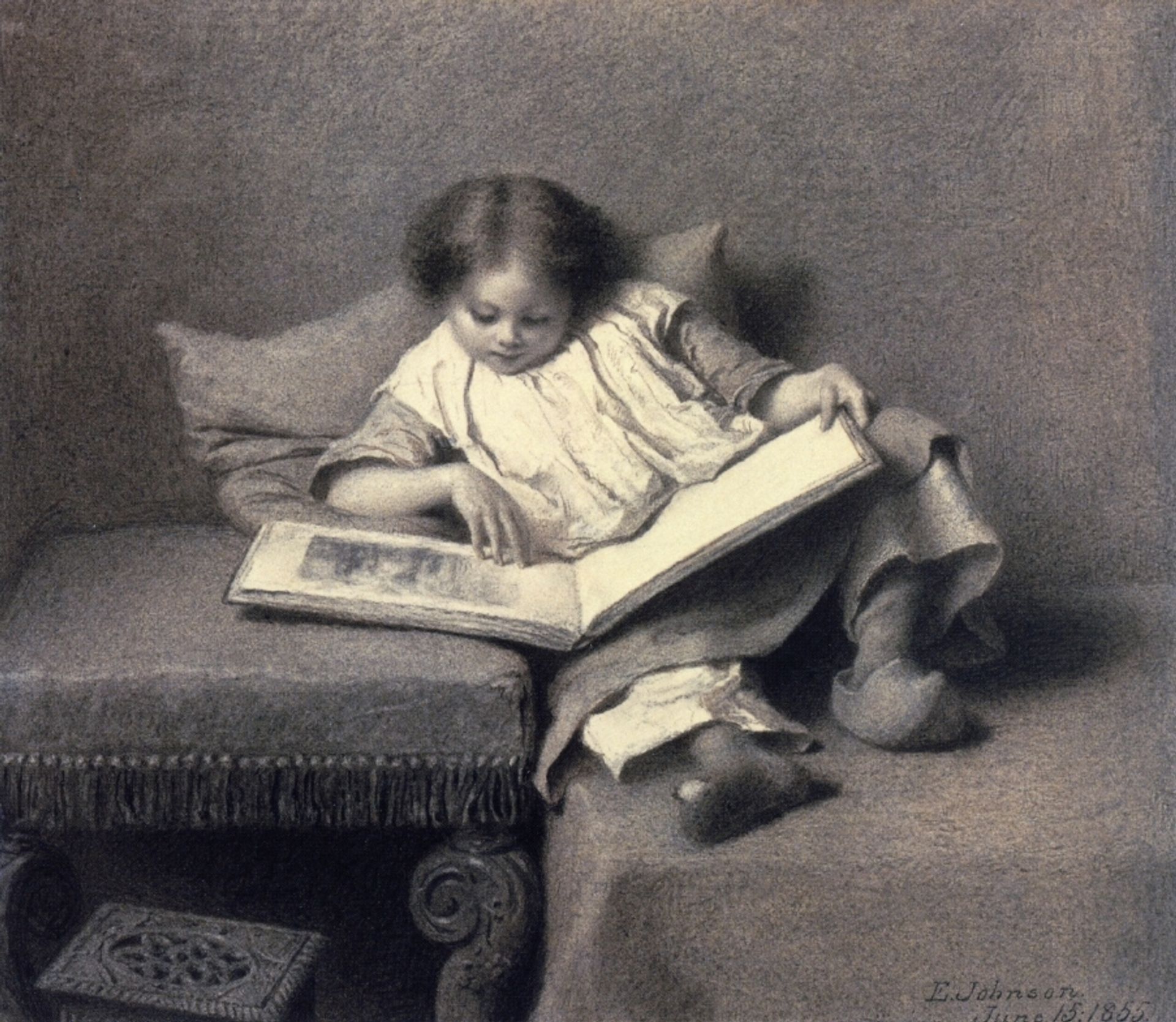 The Picture Book by Eastman Johnson
