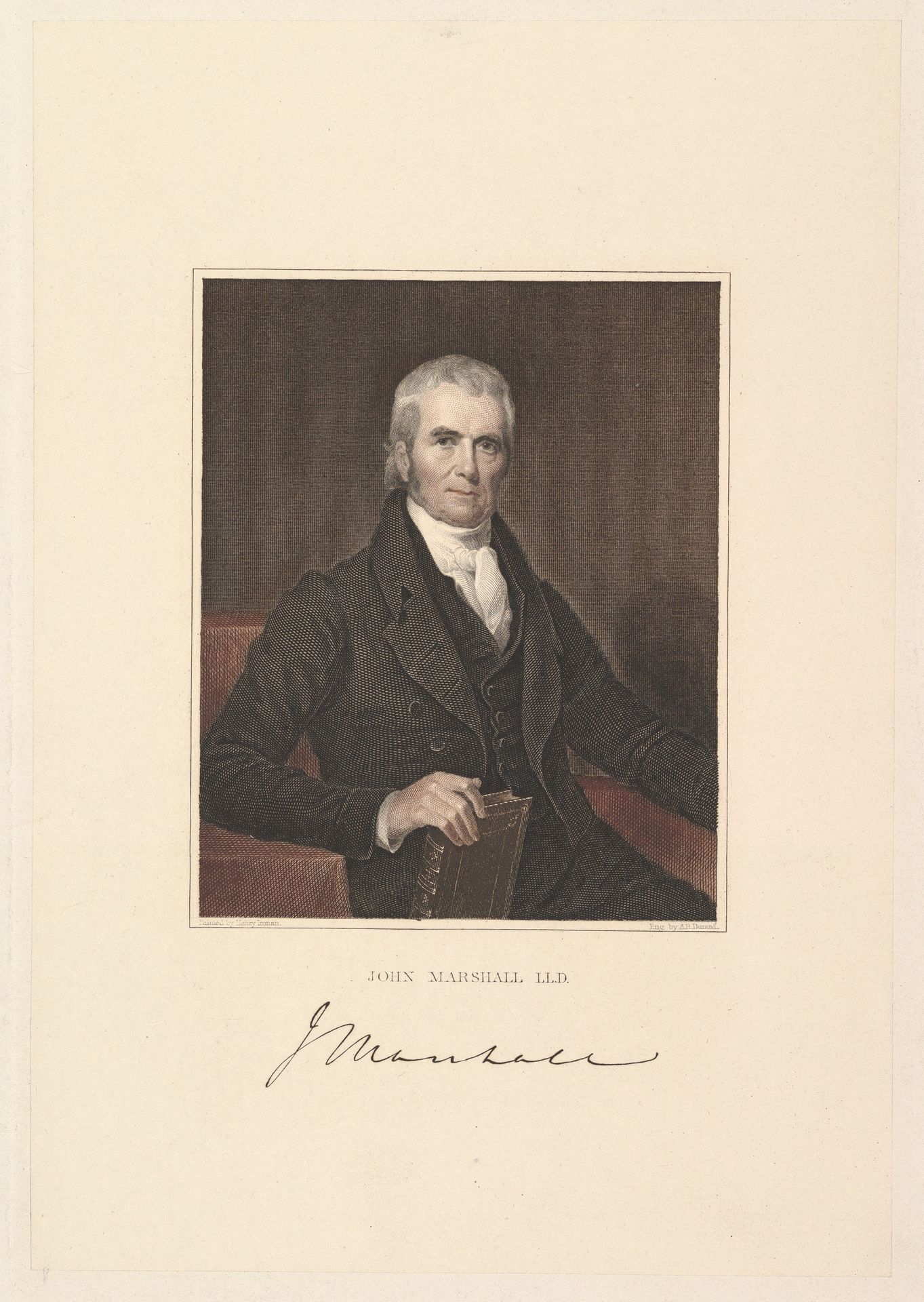 Chief Justice John Marshall by Asher Brown Durand