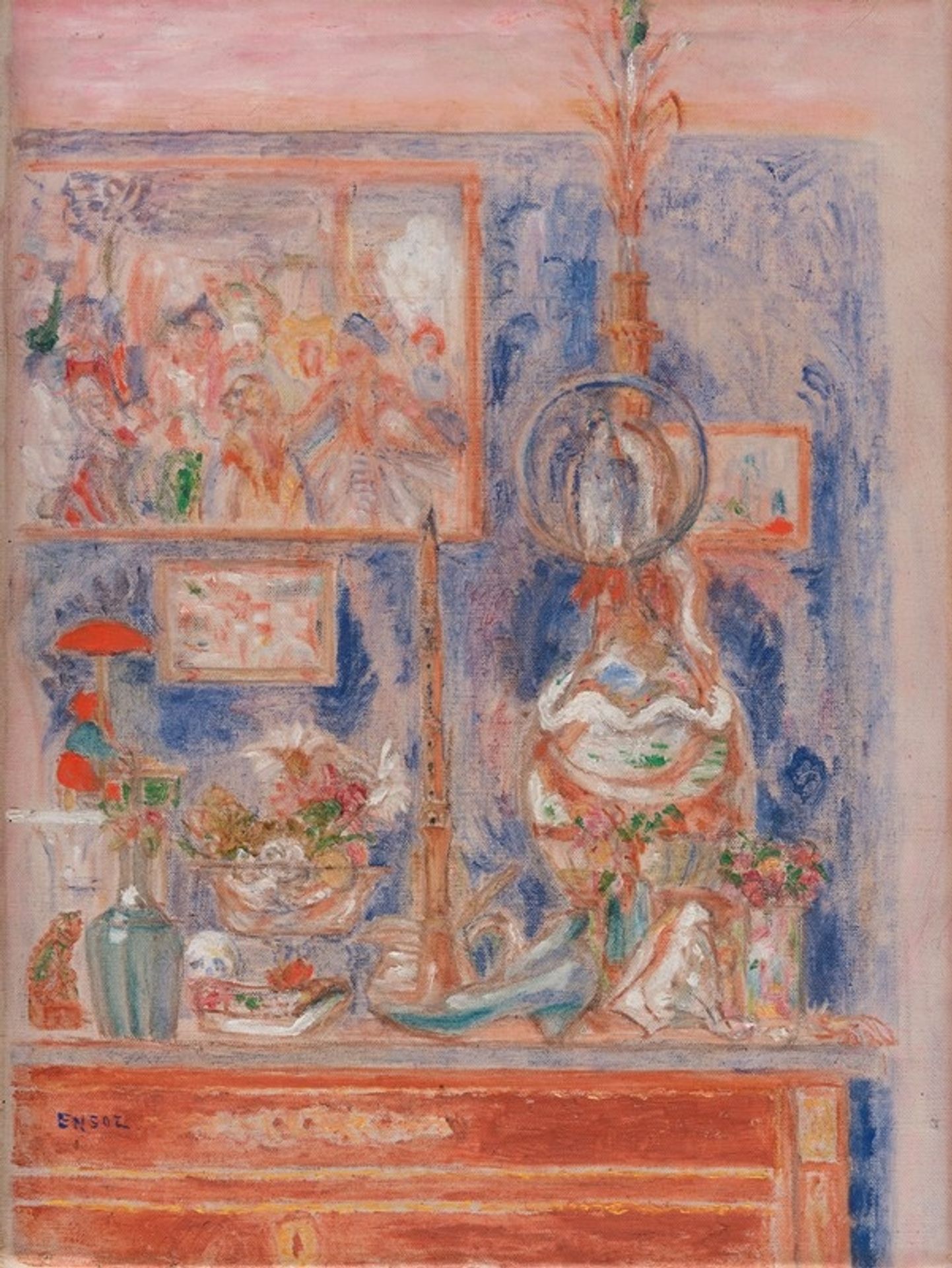 Un bon coin chez moi by James Ensor