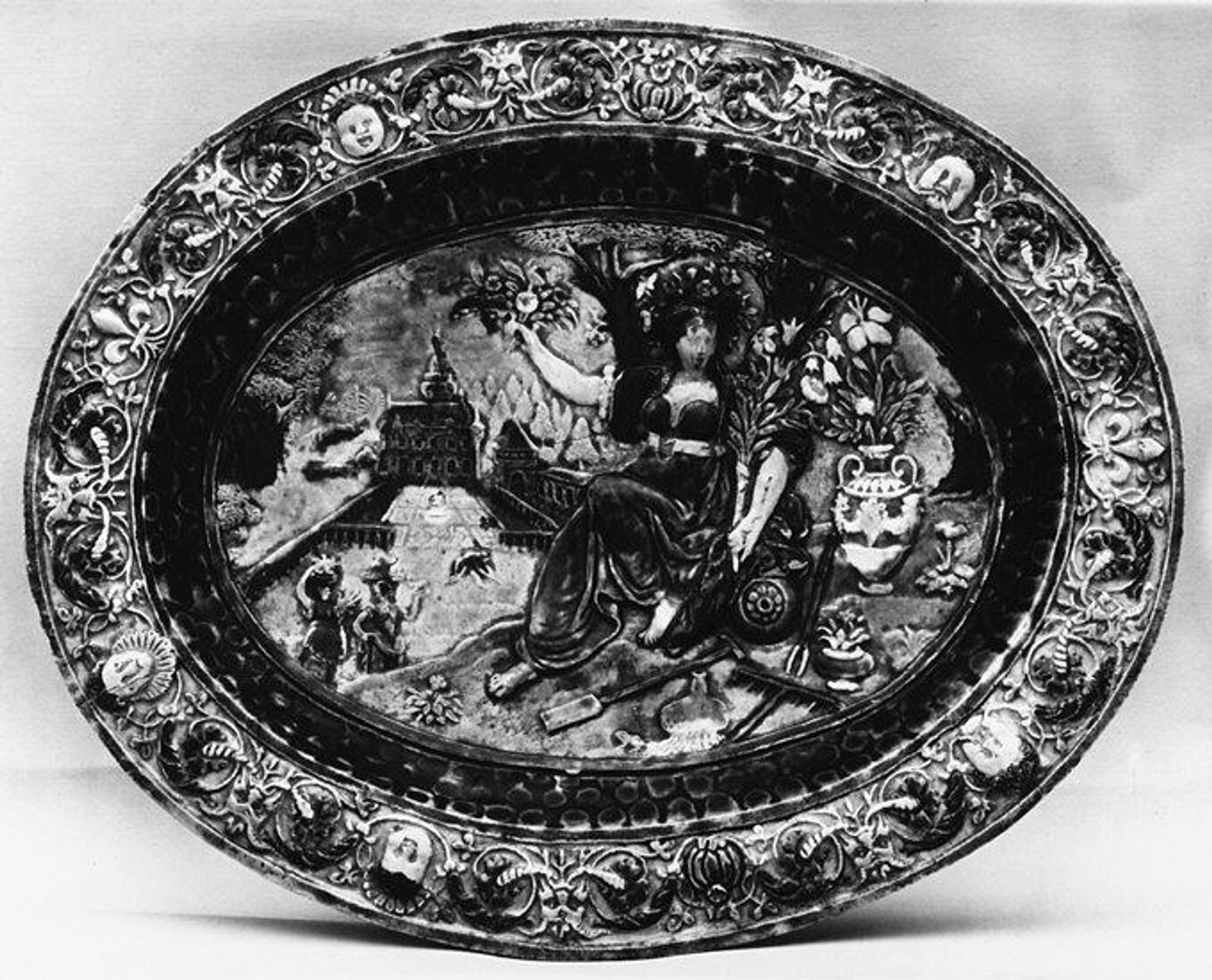 Dish by Bernard Palissy