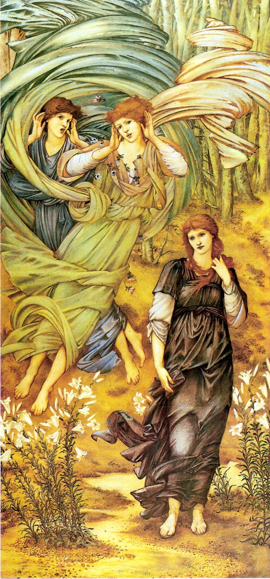 Spona de Libano (The Bride of Lebanon) by Edward Burne-Jones