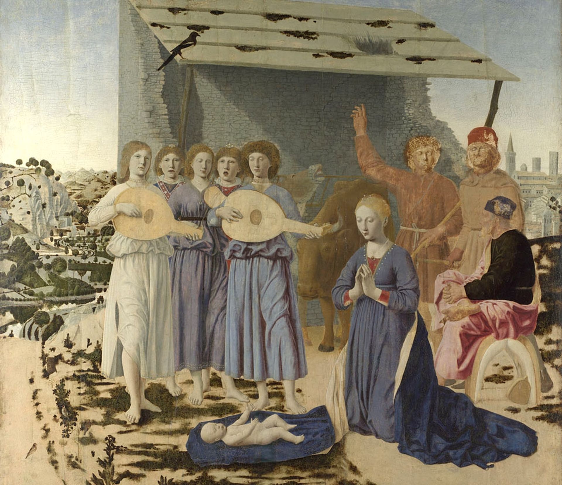 Nativity by Piero della Francesca