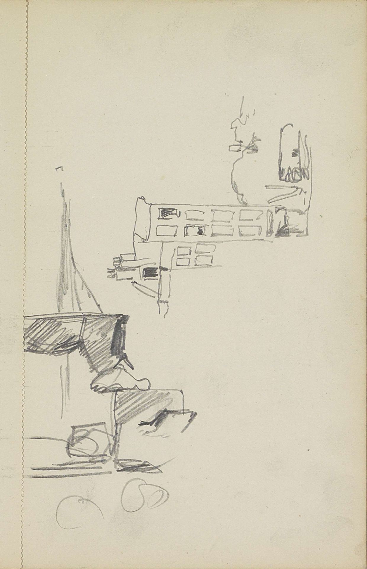 Studieblad by Cornelis Vreedenburgh