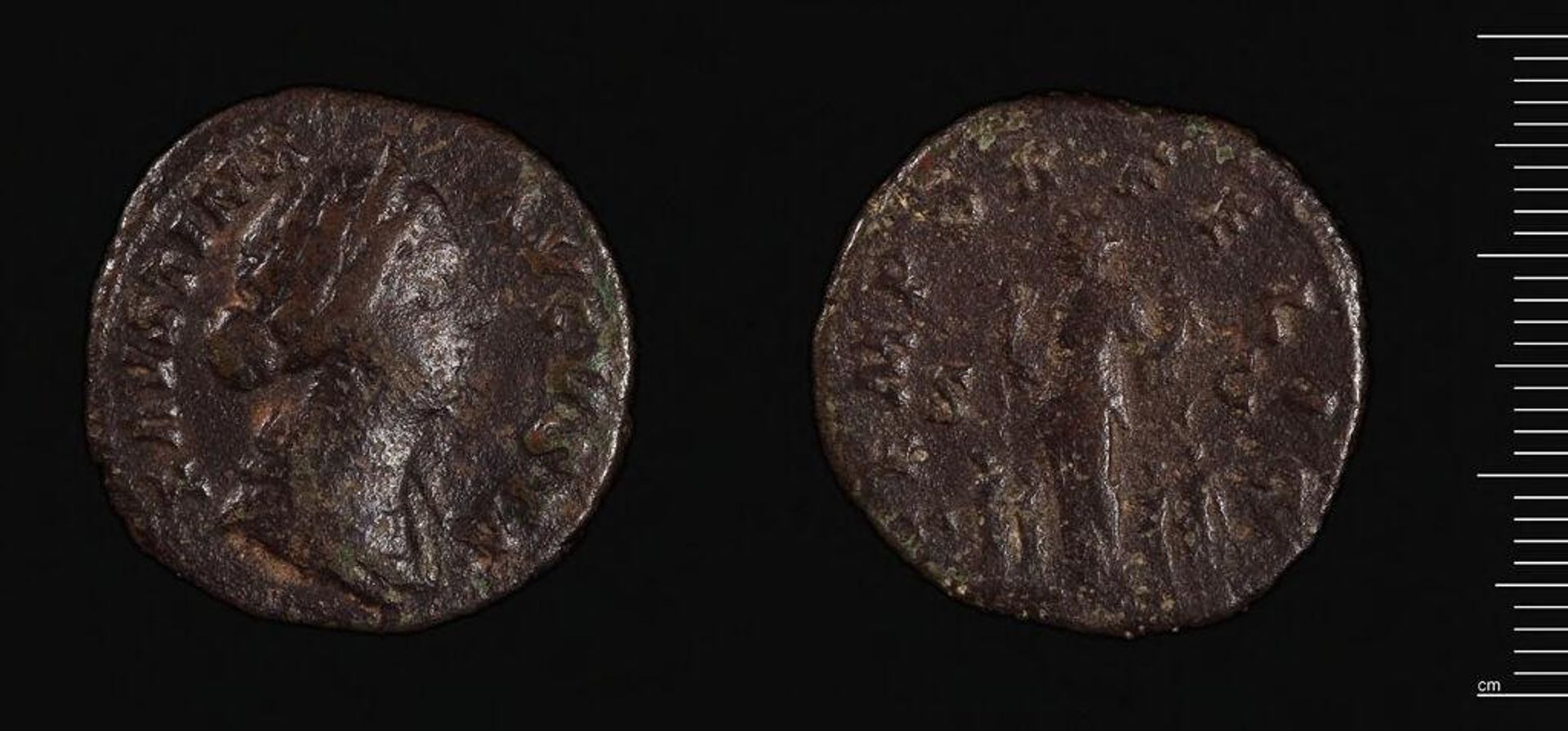 Dupondius or As of Faustina II by Faustina II