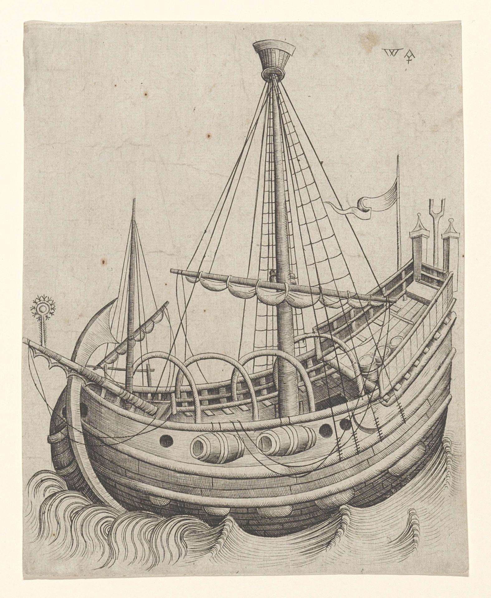 A Herring Buss by Meester W met de Sleutel