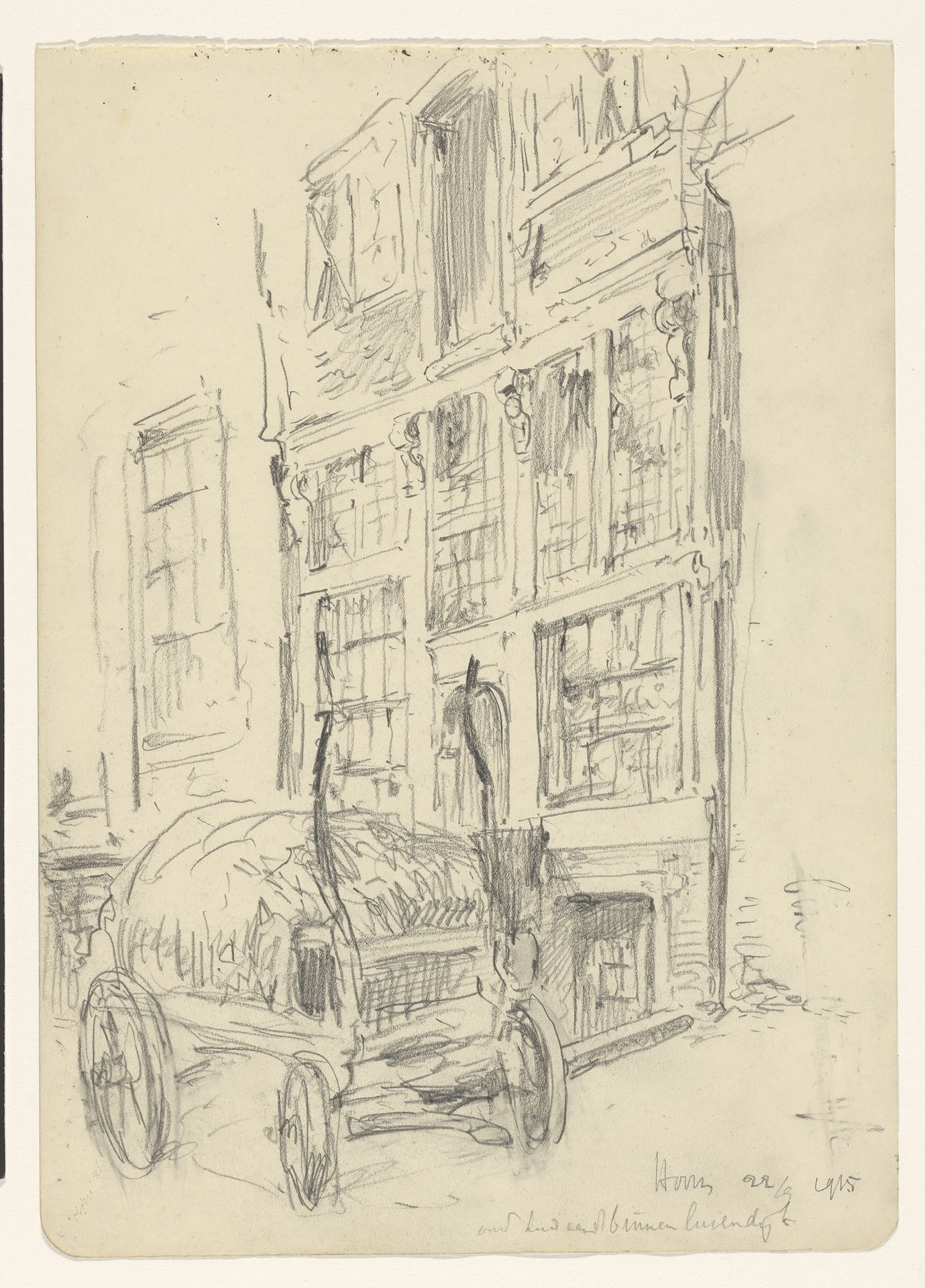 Binnenluiendijk te Hoorn by Jan Hoynck van Papendrecht