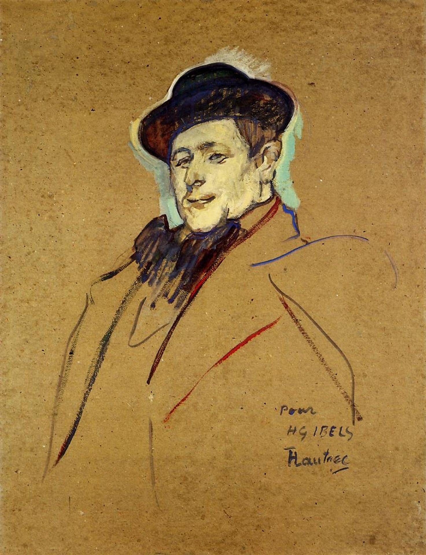 Henri Gabriel Ibels by Henri de Toulouse-Lautrec