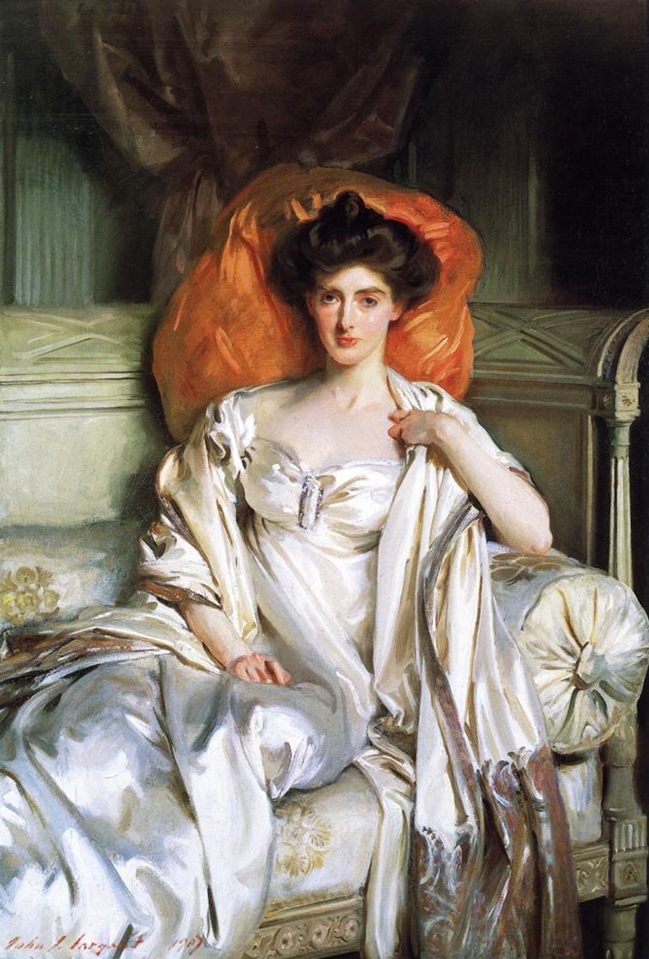 Mrs. Huth Jackson (Clara Annabel Caroline Grant Duff) by John Singer Sargent