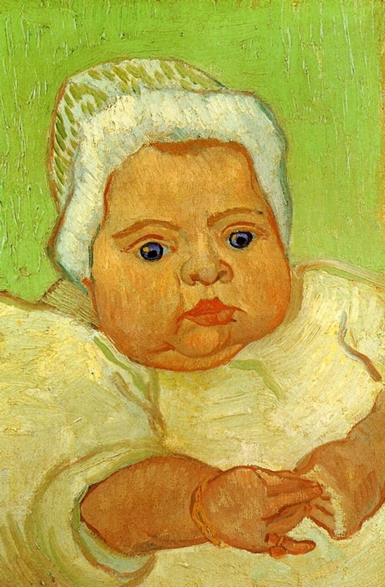 The Baby Marcelle Roulin by Vincent van Gogh