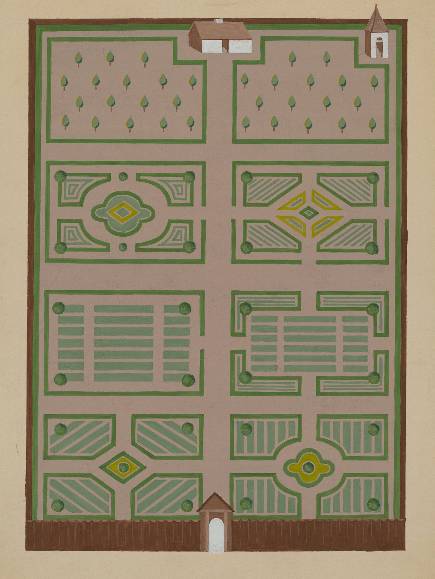 West India Company's Gardens by Helen Miller